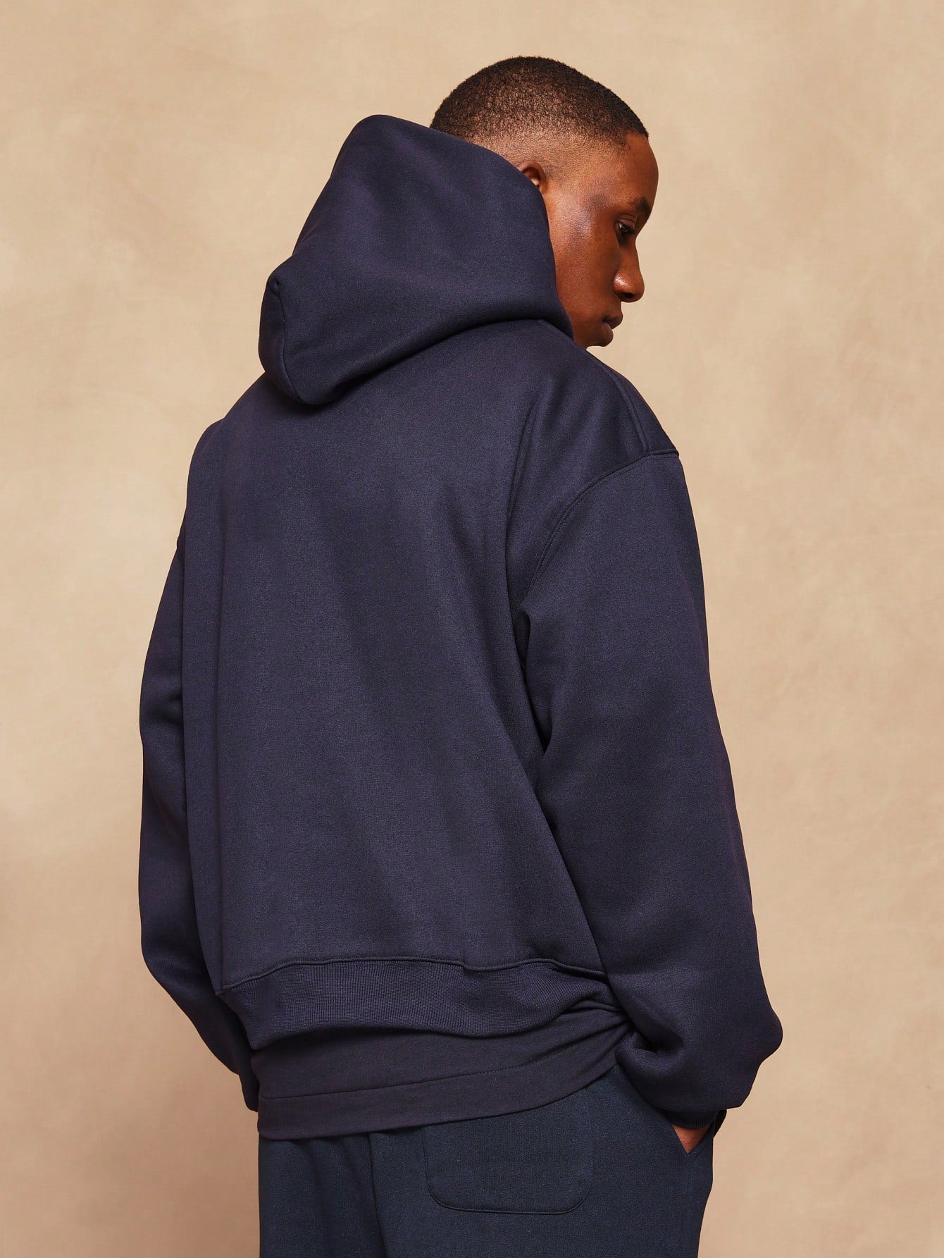 Regular Fit Essential Overhead Hoodie