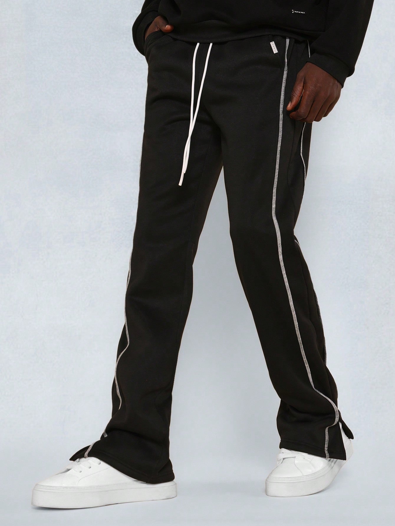 Flare Fit Exposed Seam Sweatpant