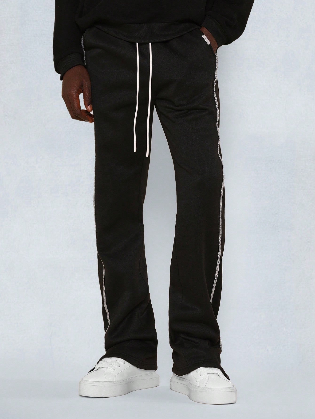 Flare Fit Exposed Seam Sweatpant