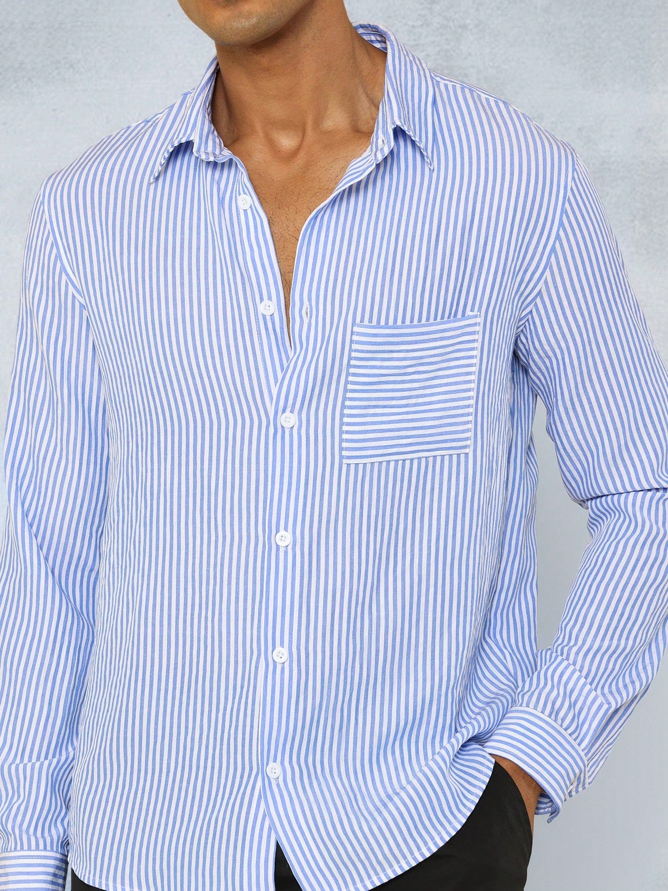 Slim Fit Stripe Shirt