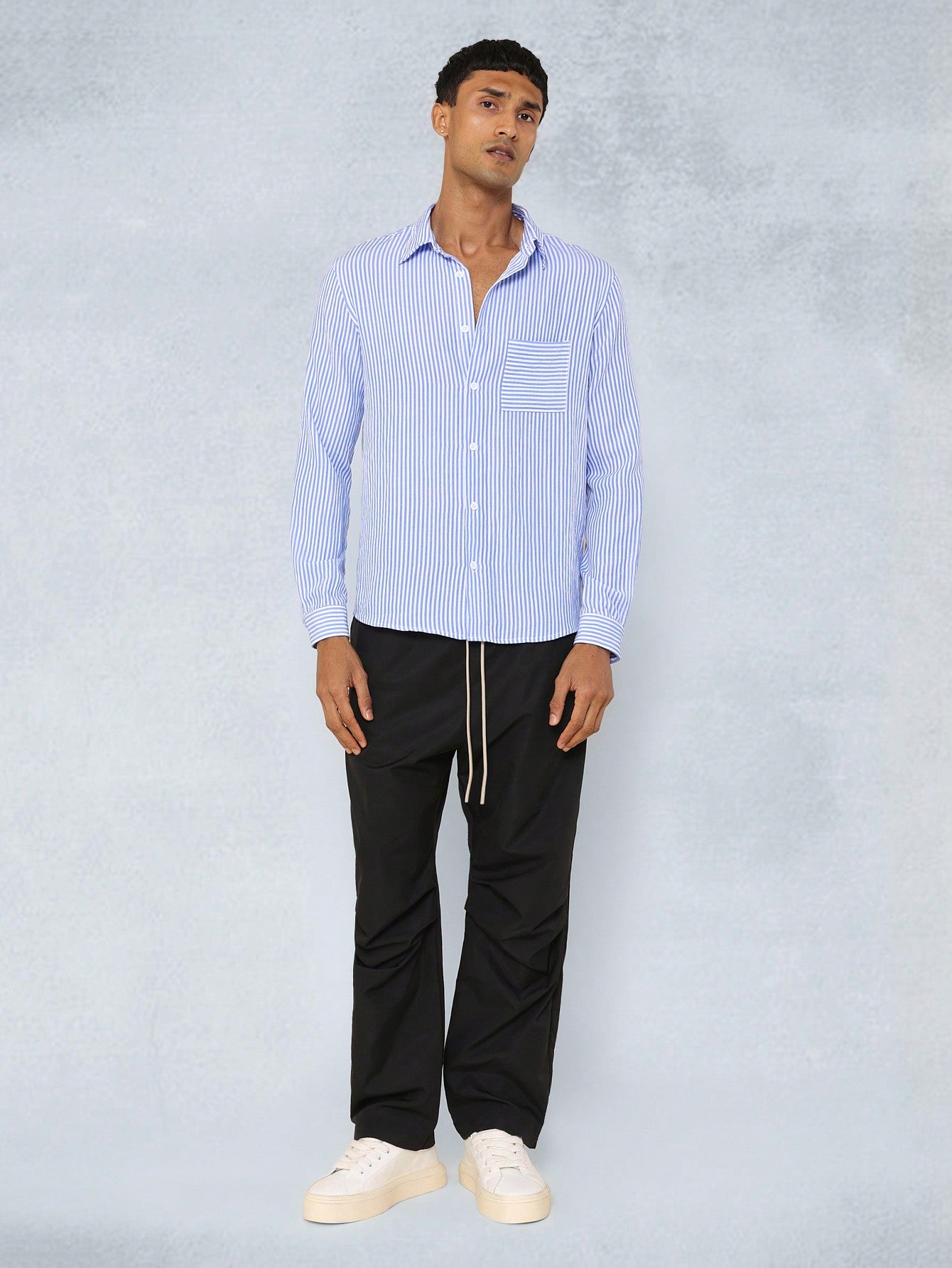 Slim Fit Stripe Shirt