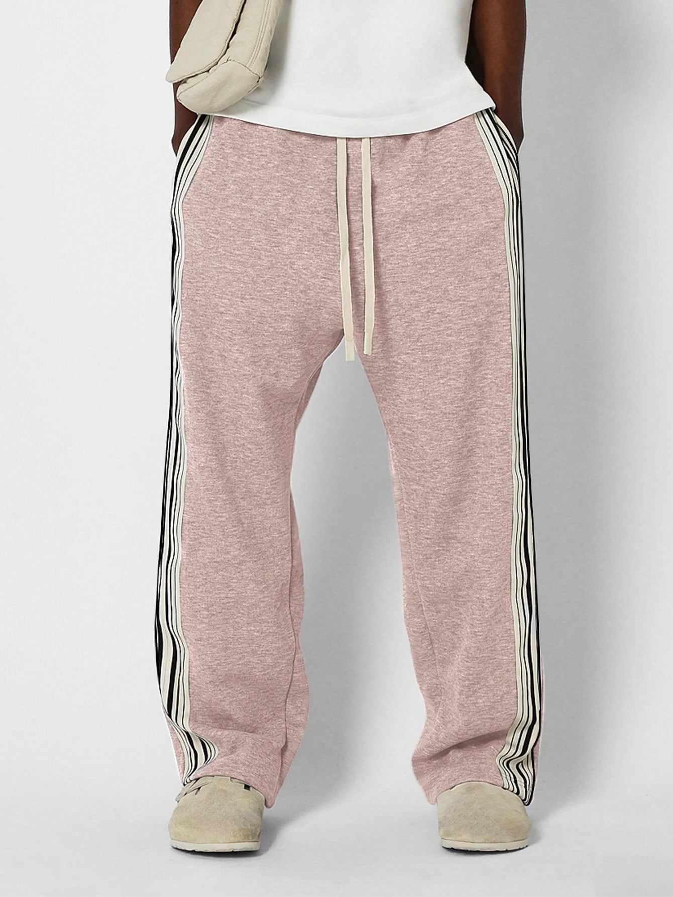 Straight Fit Jogger With Side Tape Detail