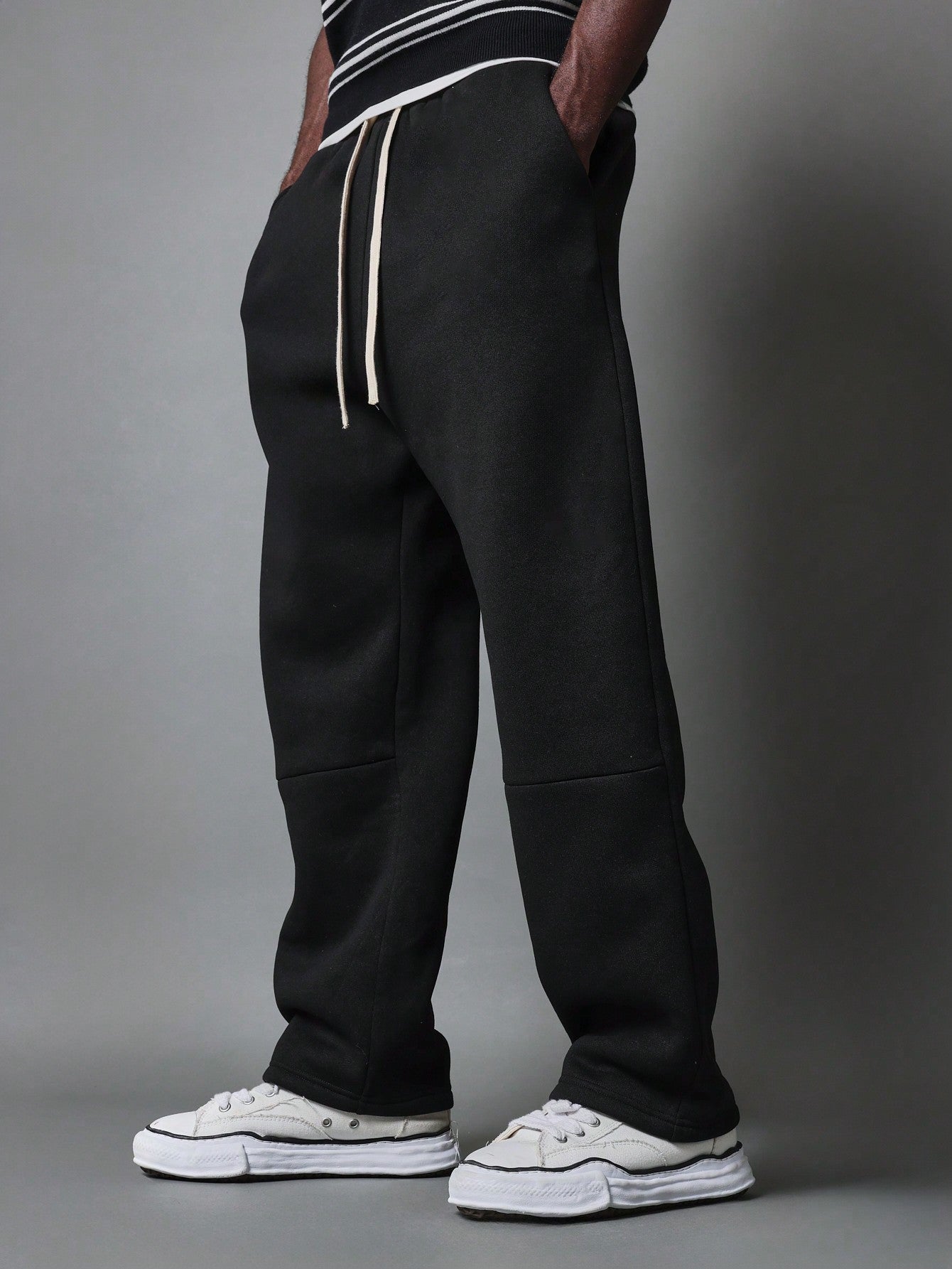 Drop Crotch Jogger With Drawcord