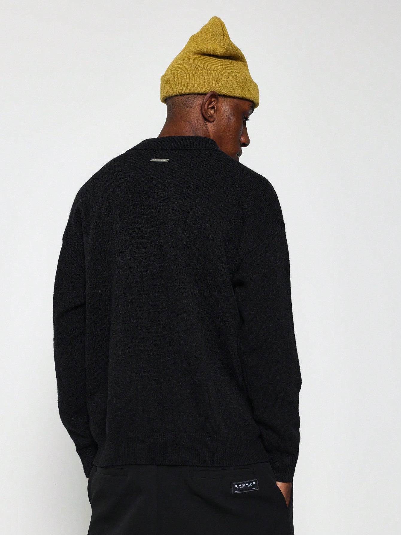 Regular Fit Half Zip Knit Polo Sweater