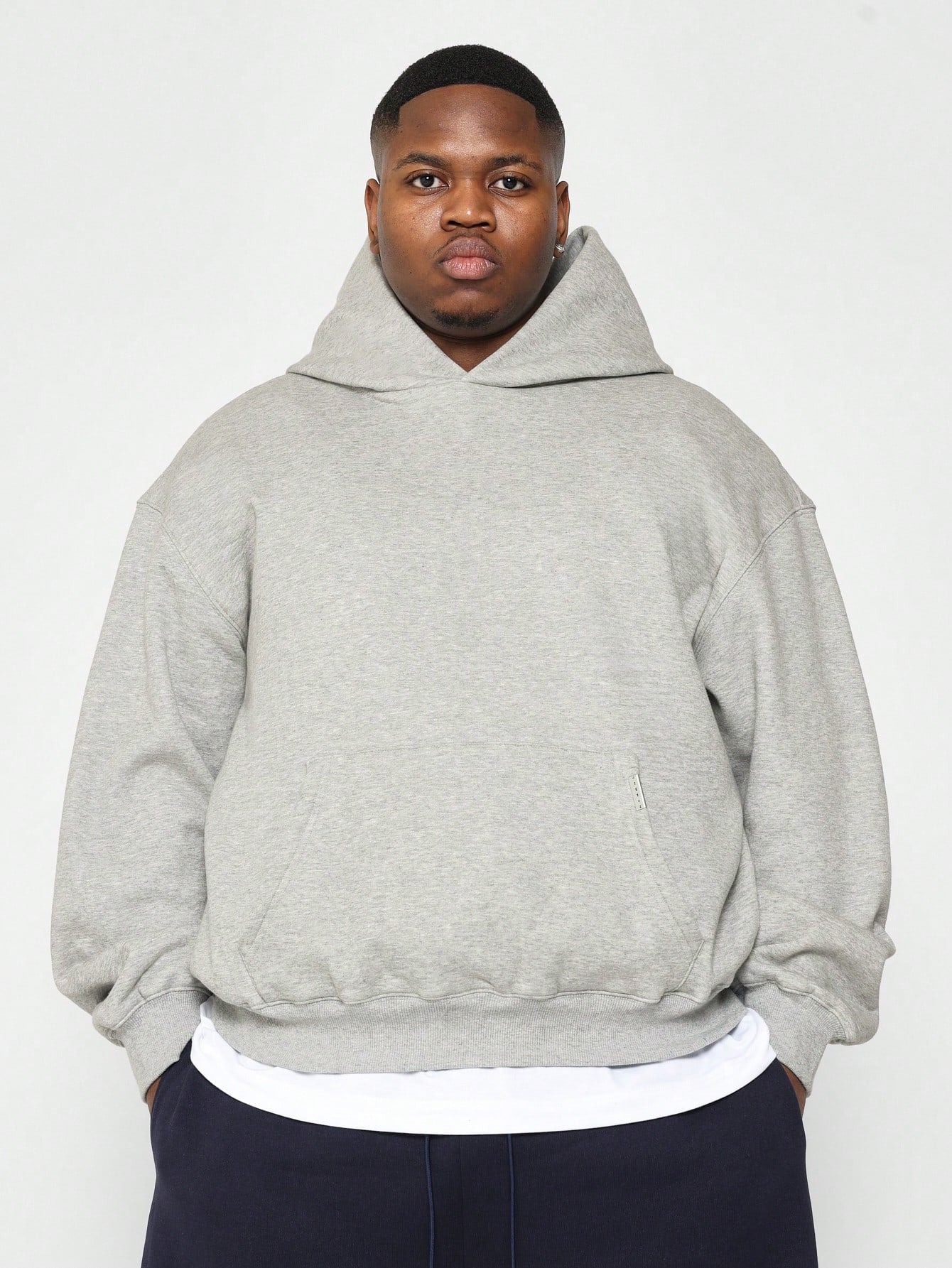 Plus Size Overhead Essential Hoodie