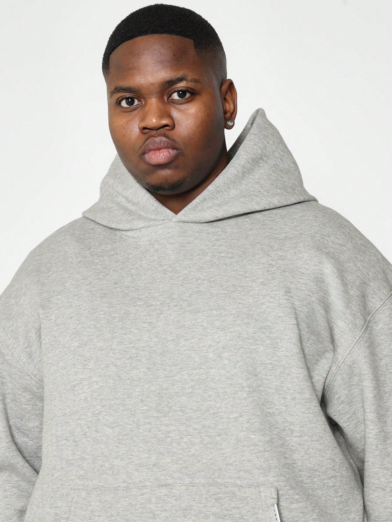 Plus Size Overhead Essential Hoodie