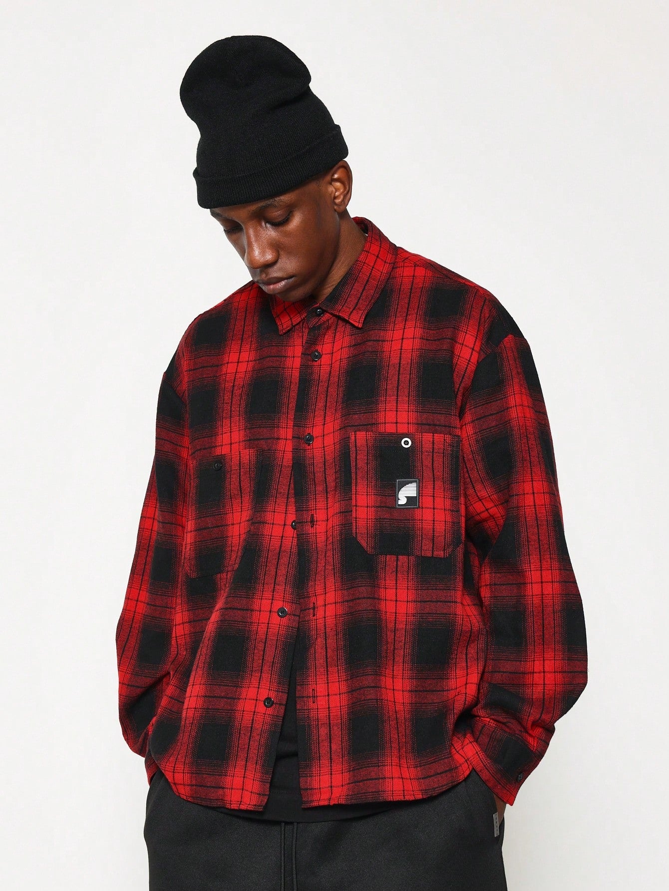 Regular Fit Long Sleeve Checkered Shirt