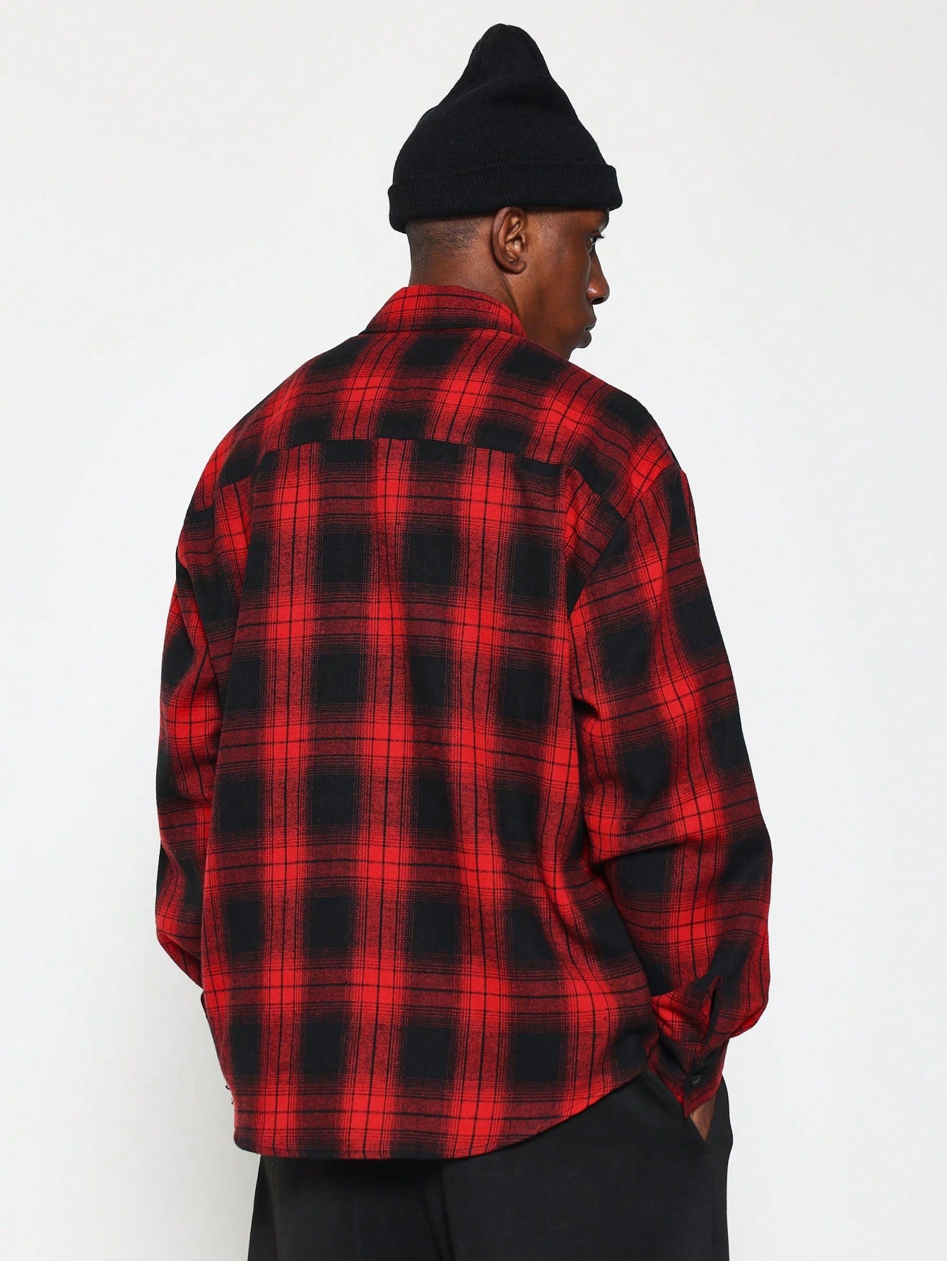 Regular Fit Long Sleeve Checkered Shirt