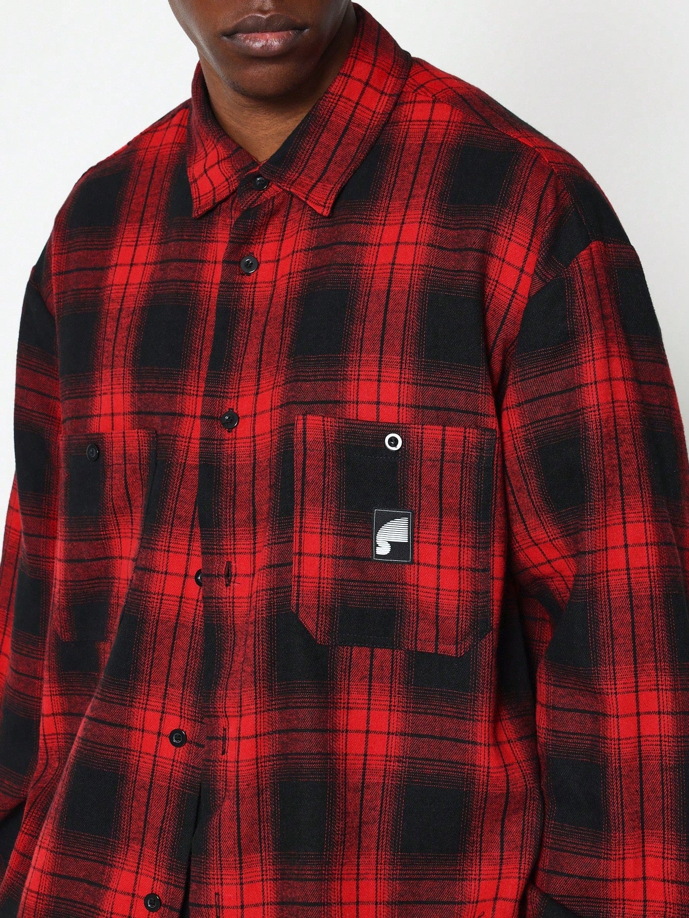 Regular Fit Long Sleeve Checkered Shirt