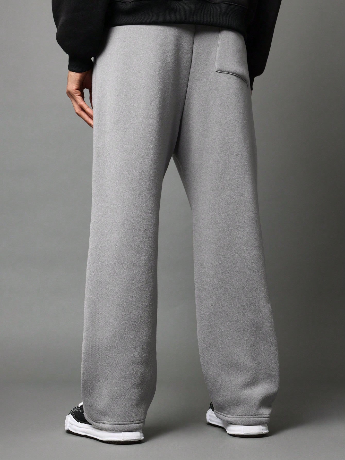 Drop Crotch Sweatpants With Drawcord