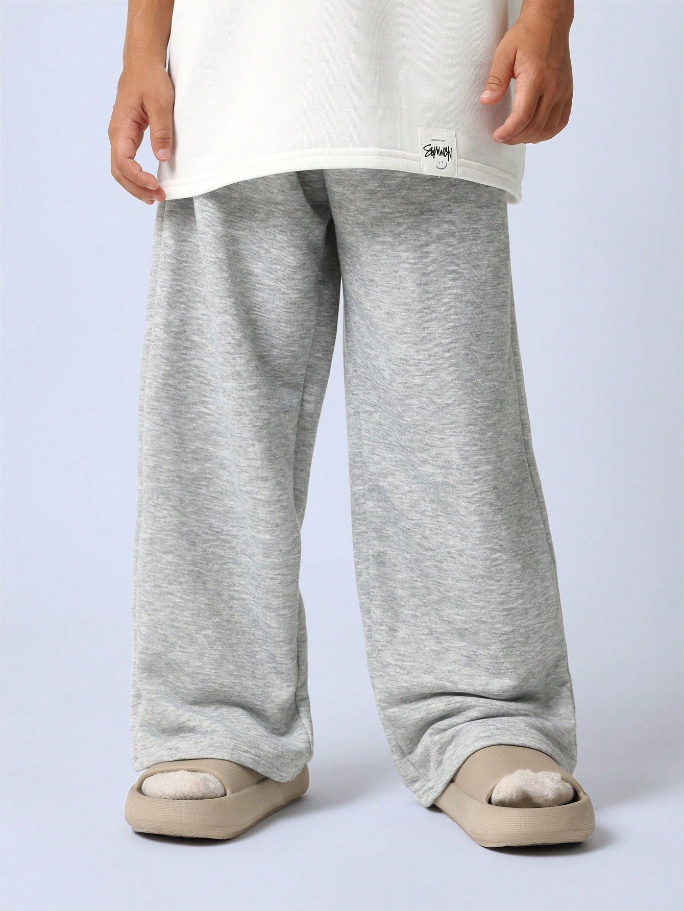 Tween Boys Oversized Tee And Straight Fit Jogger 2 Piece Set