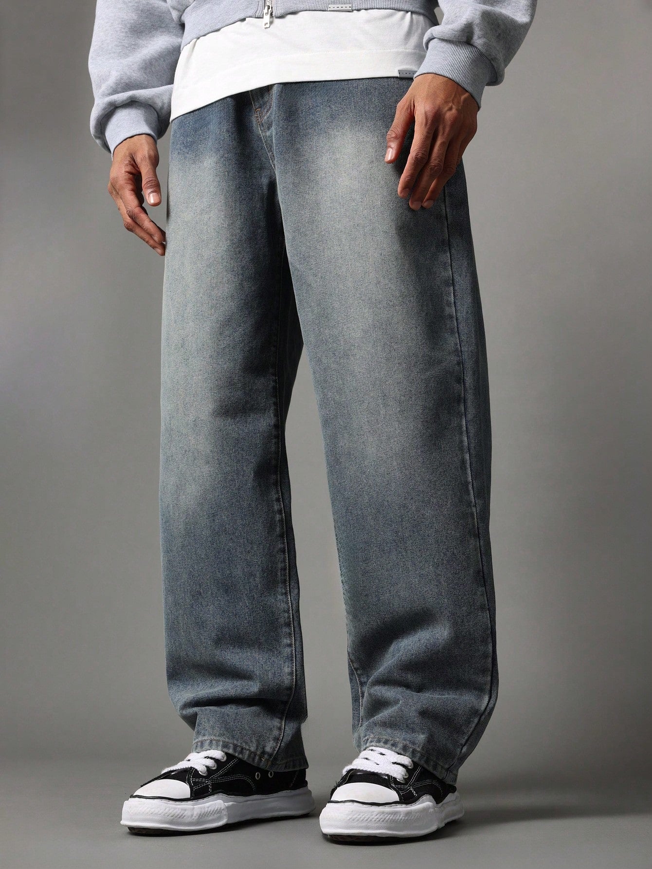 Skater Fit Washed Jean