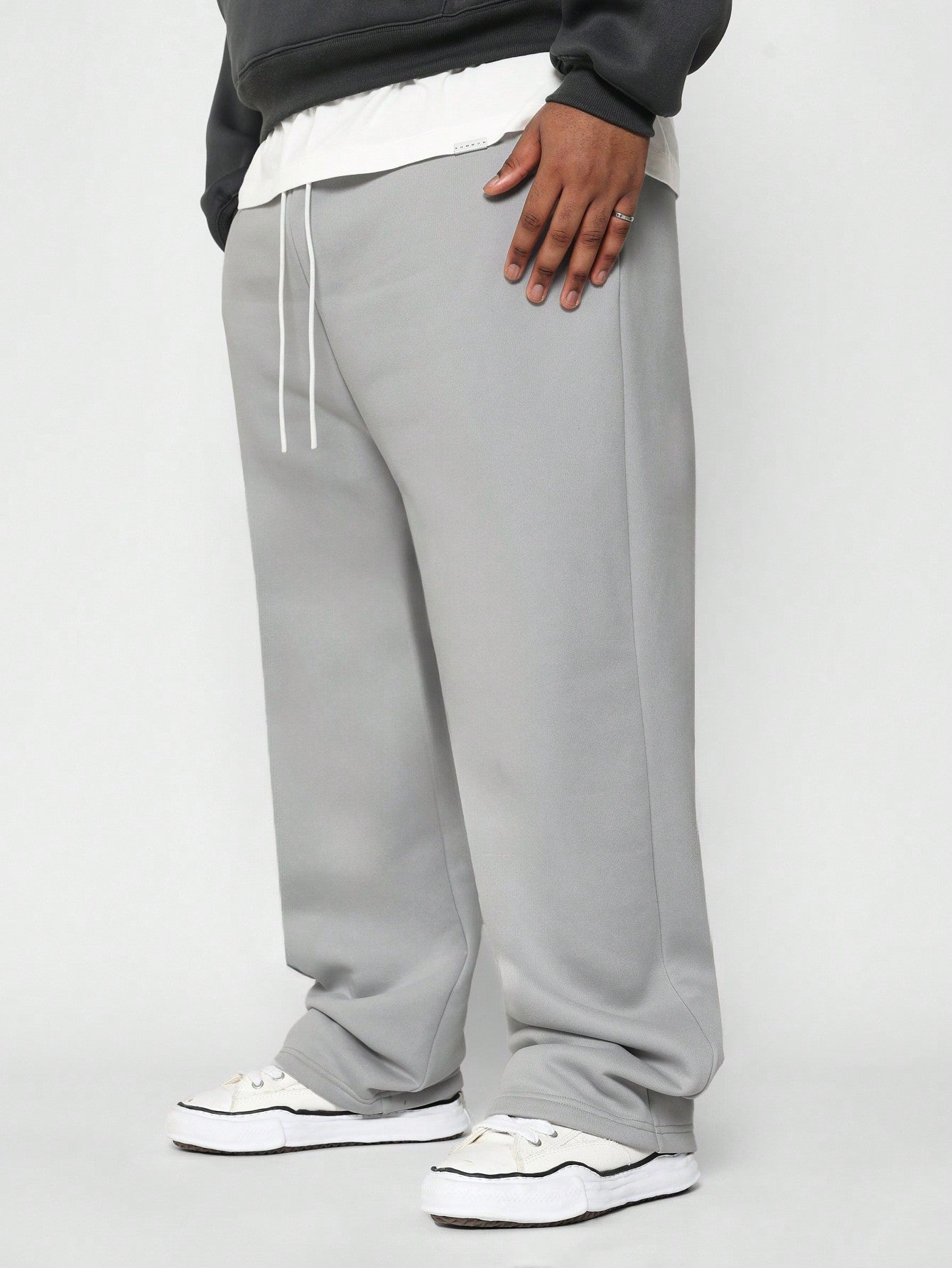 Plus Size Straight Fit Essential Jogger