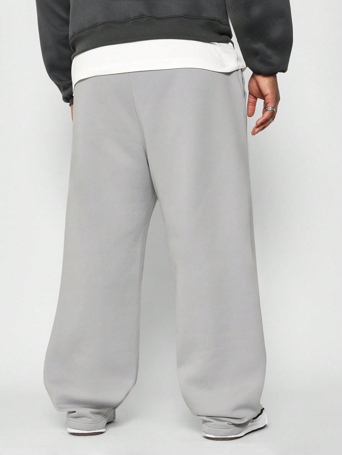 Plus Size Straight Fit Essential Jogger