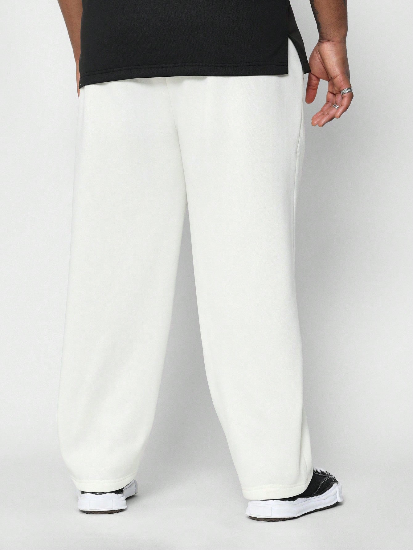 Plus Size Straight Fit Essential Jogger