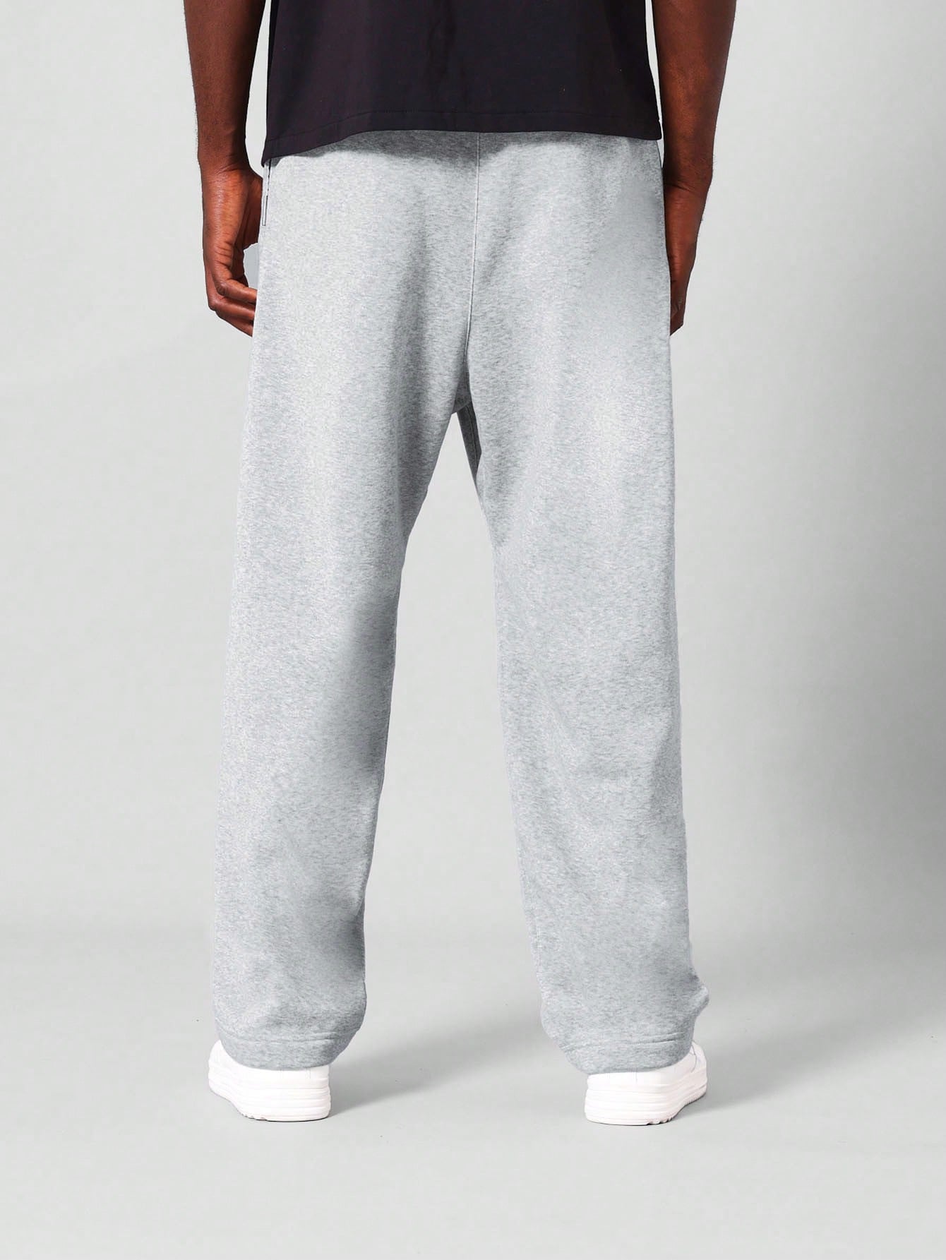 Straight Fit Essential Drop Crotch Jogger