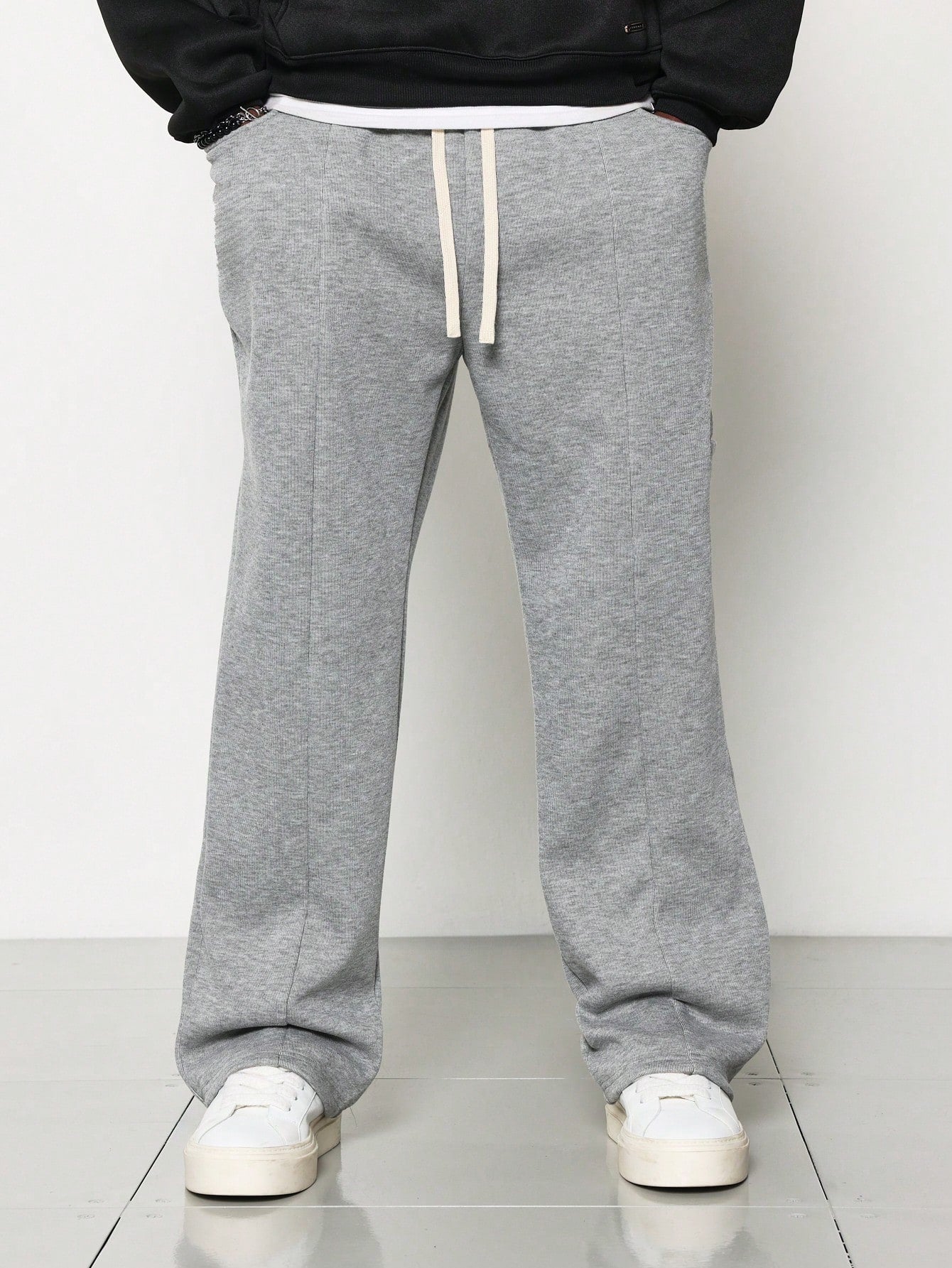 Flare Fit Sweatpants With Drawcord