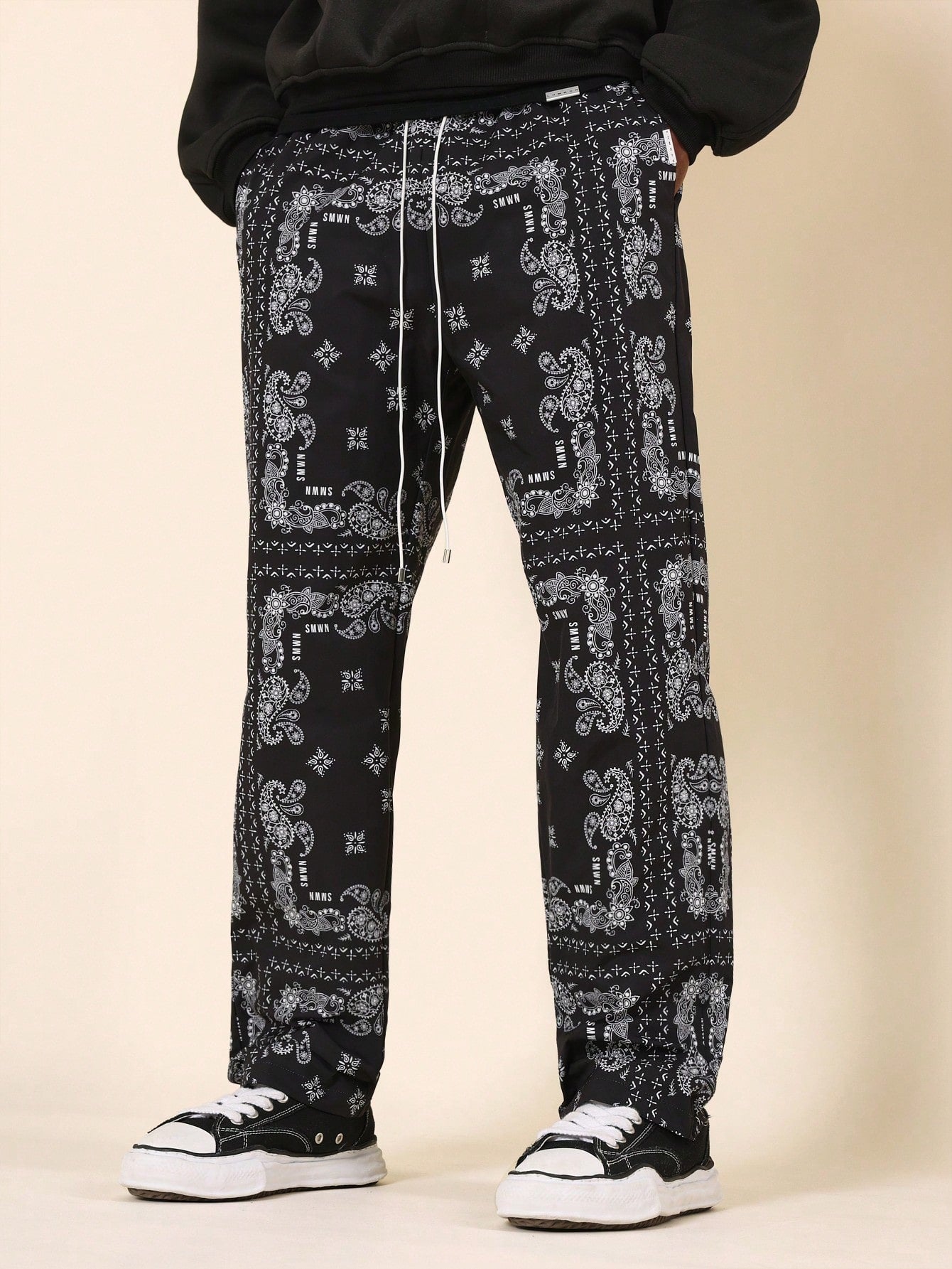 Straight Fit Paisley Pant