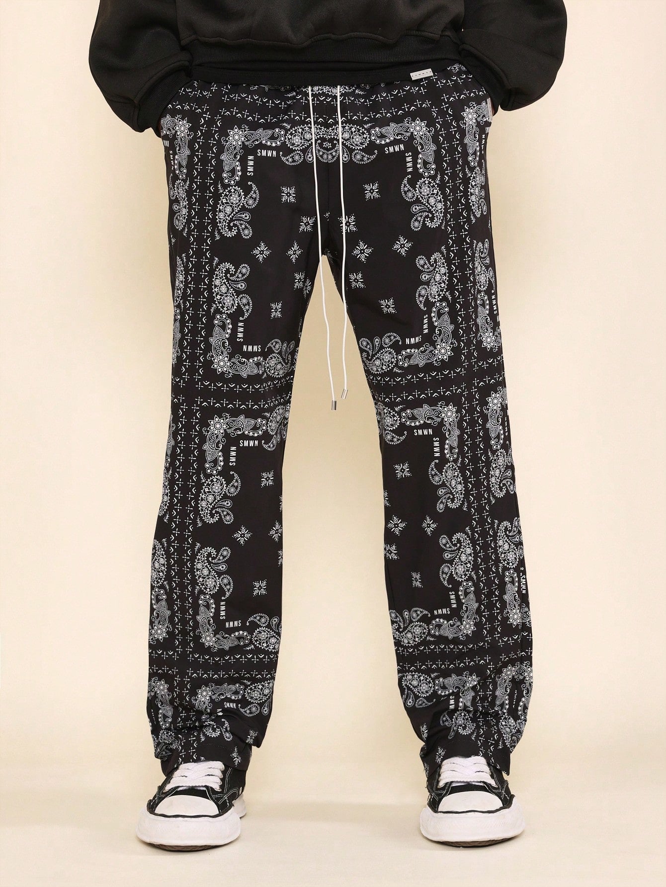 Straight Fit Paisley Pant