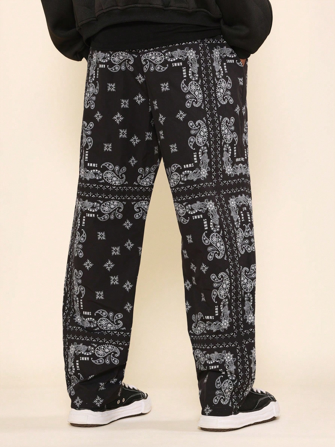 Straight Fit Paisley Pant