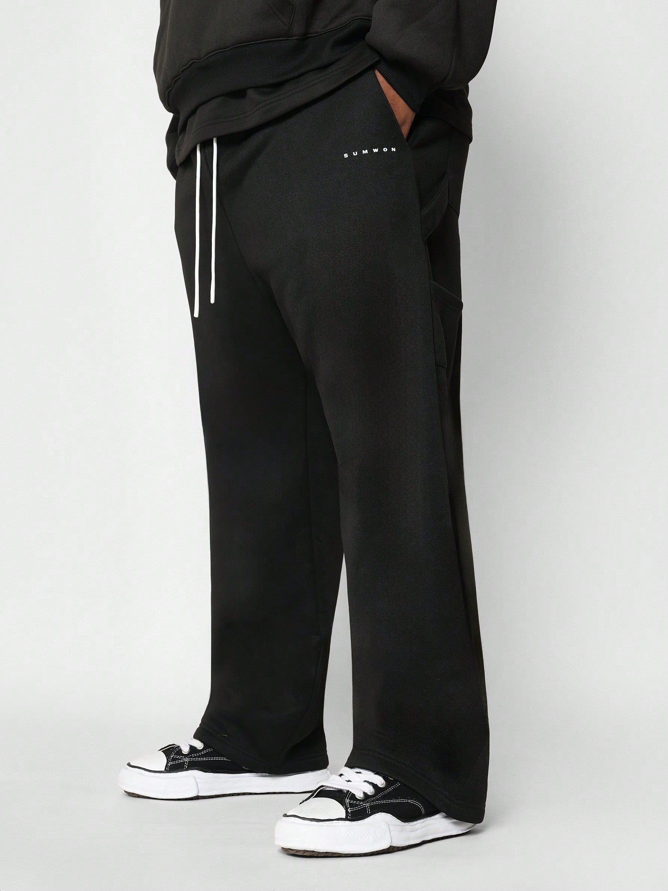 Plus Size Loose Fit Carpenter Essential Sweatpants