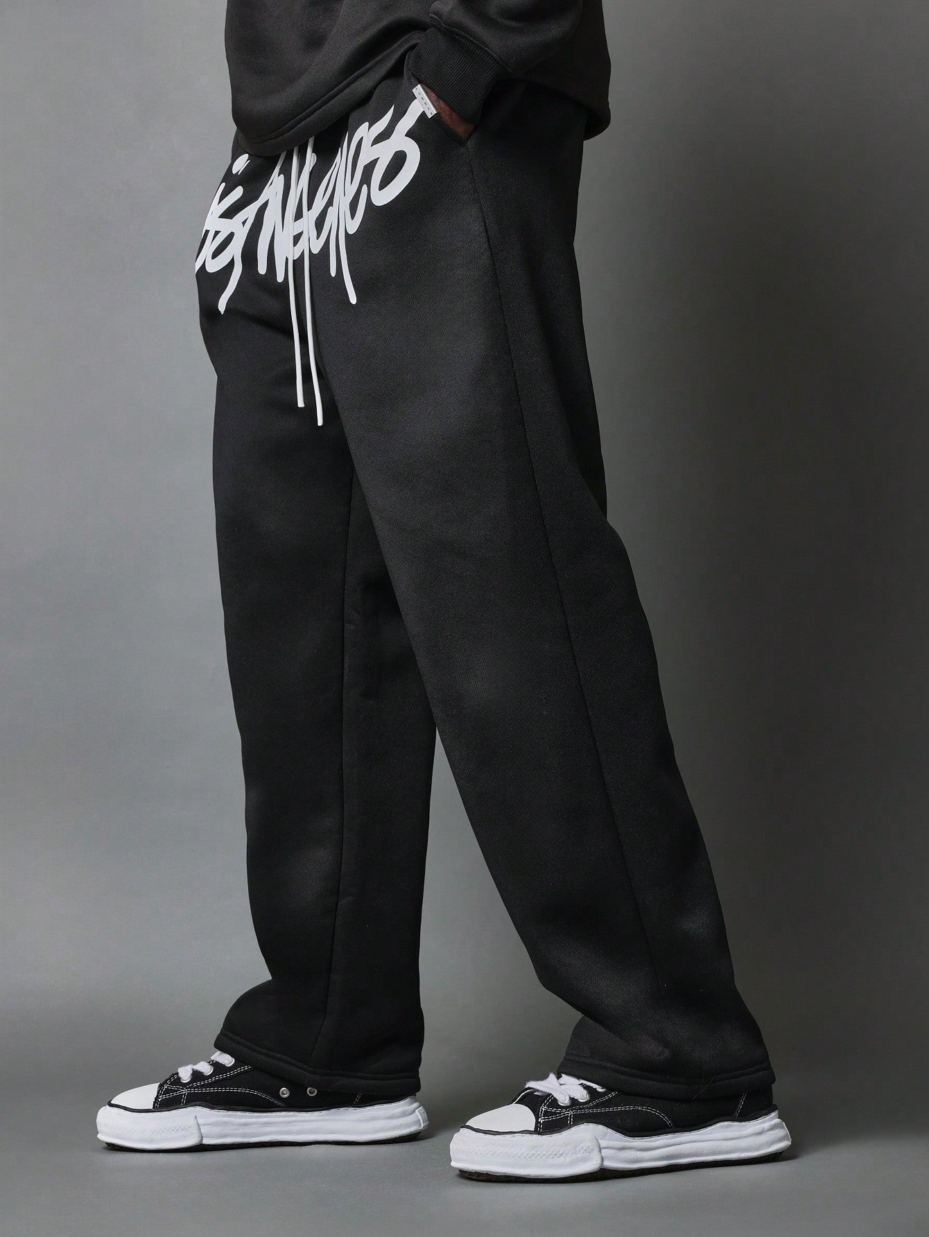 Loose Fit Los Angeles Graphic Print Sweatpants