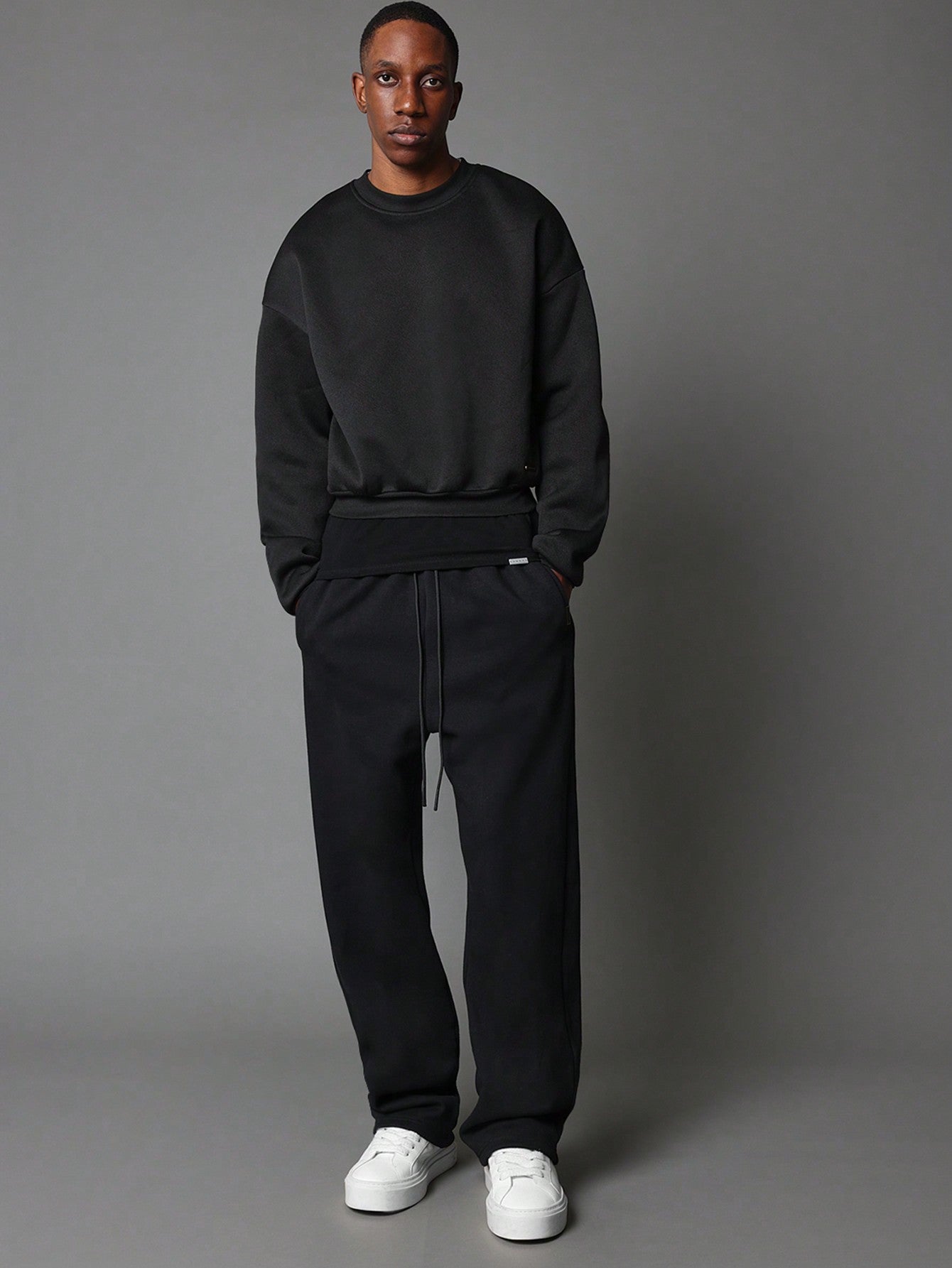 Drop Crotch Premium Heavyweight Essential Jogger