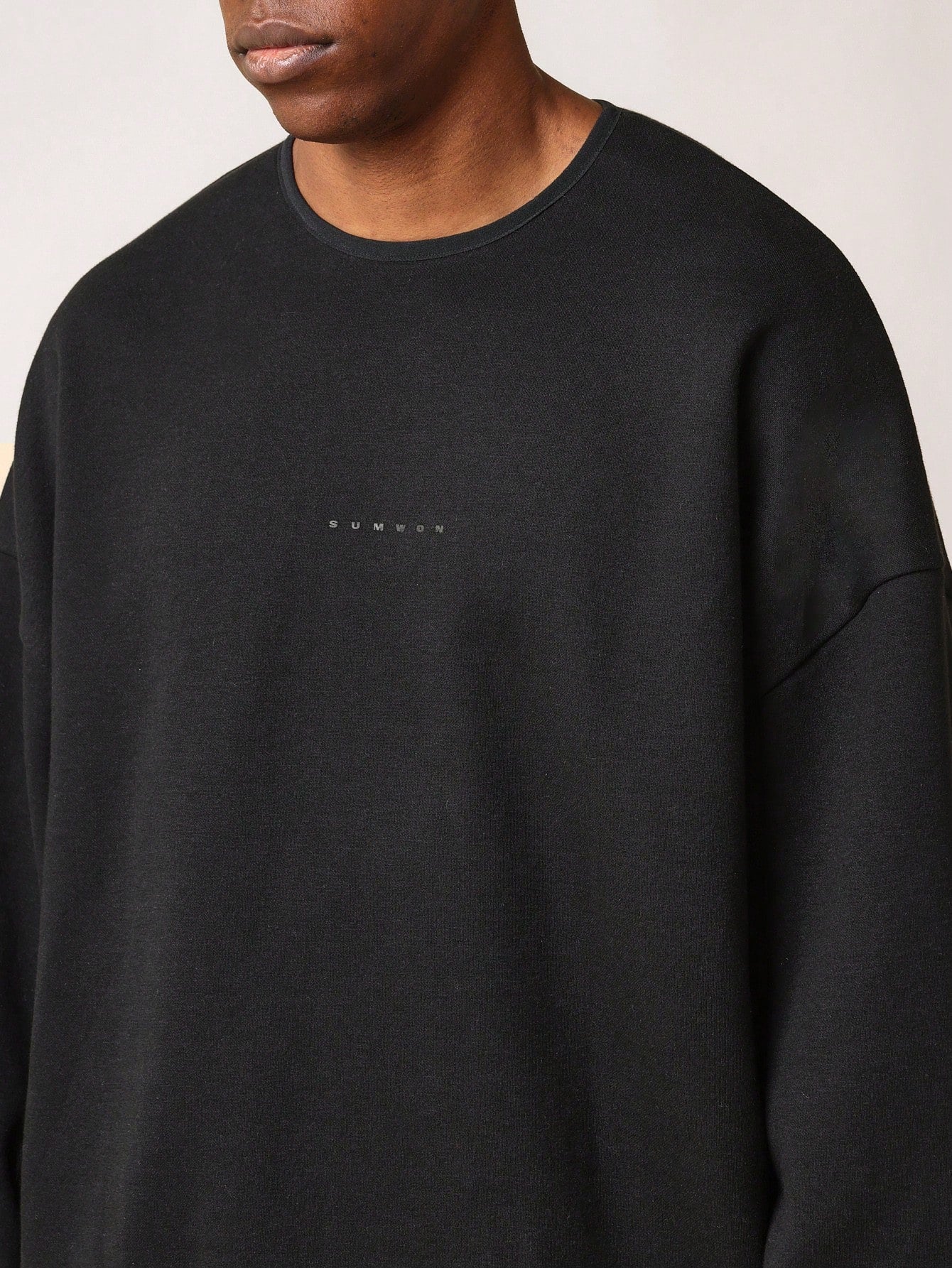 Oversized Fit Super Premium Essential Sweatshirt With Side Entry Pockets