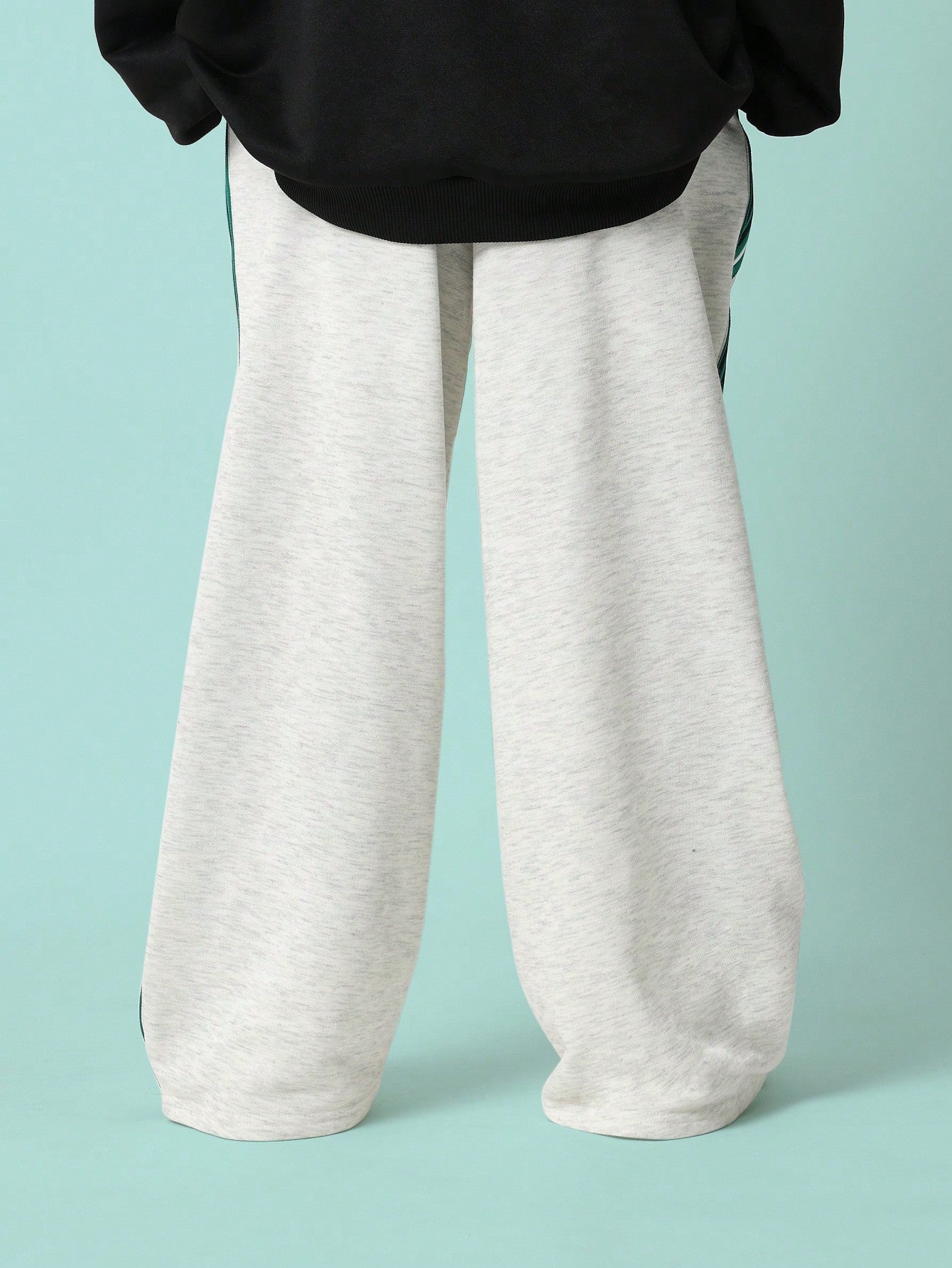 Tween Boys Comfy Straight Fit Side Stripe Sweatpants