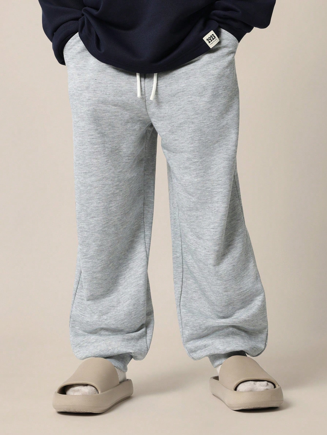 Tween Boys Relaxed Regular Fit Brooklyn Polo Sweatshirt And Jogger 2 Piece Set