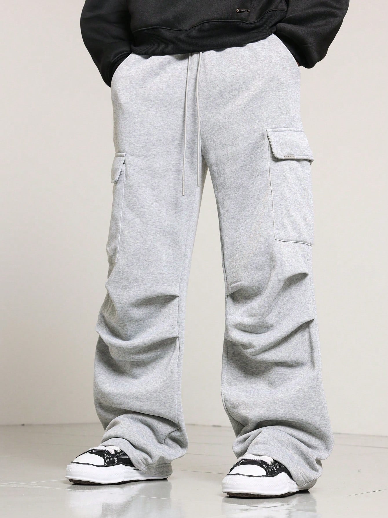 Loose Fit Parachute Cargo Jogger