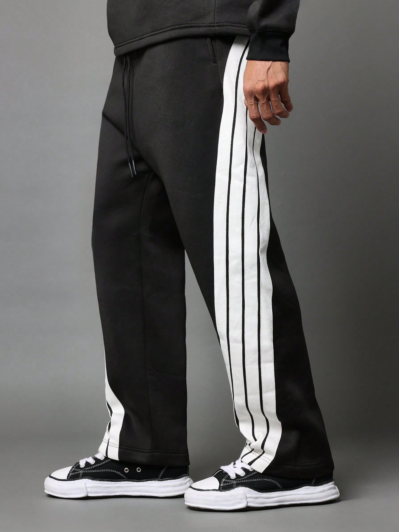 Straight Fit Stripe Sweatpants