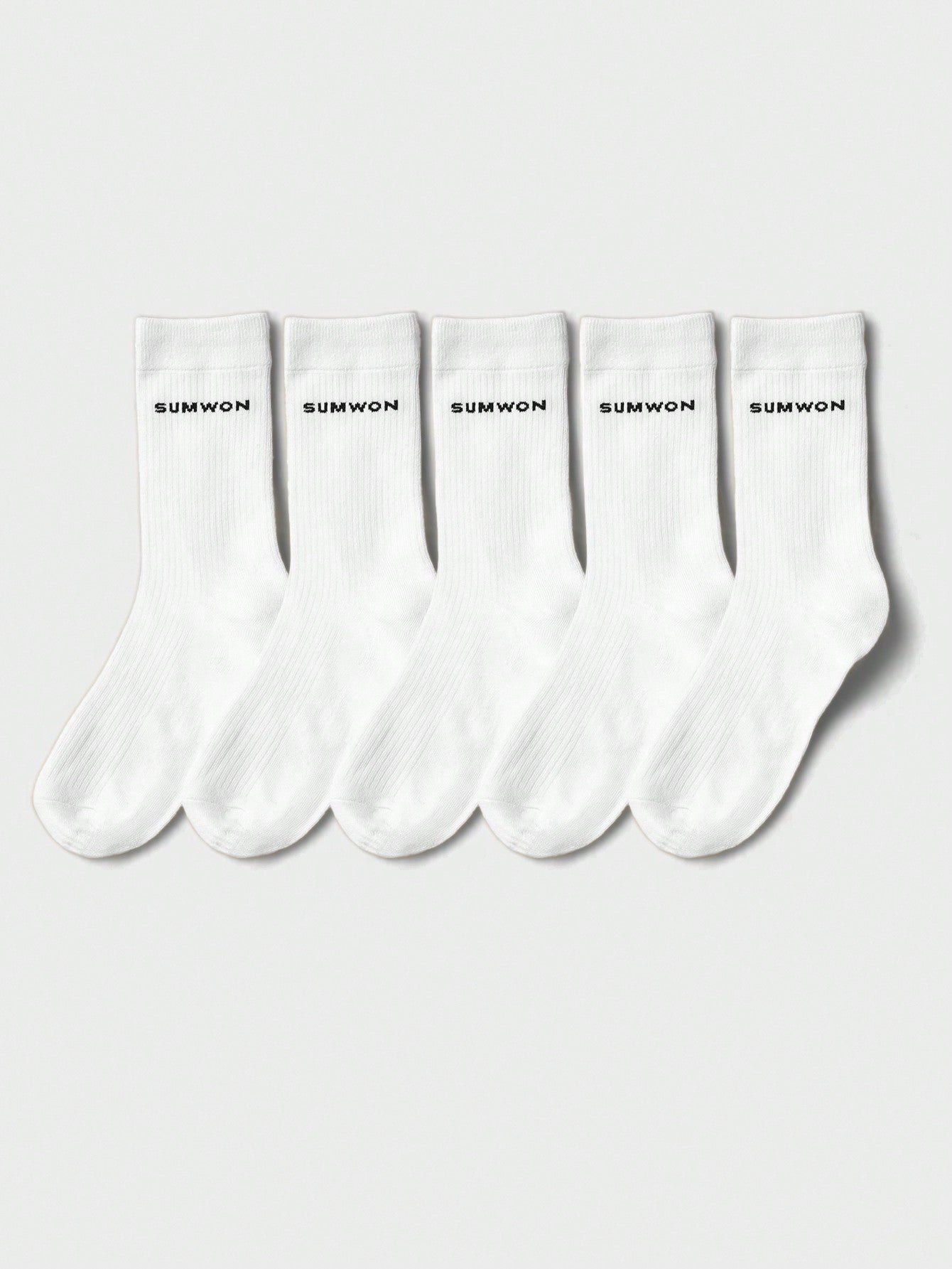 5 Pack Logo Essential Socks