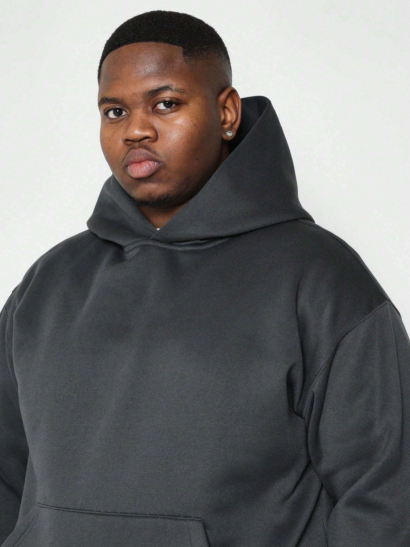 Plus Size Overhead Essential Hoodie