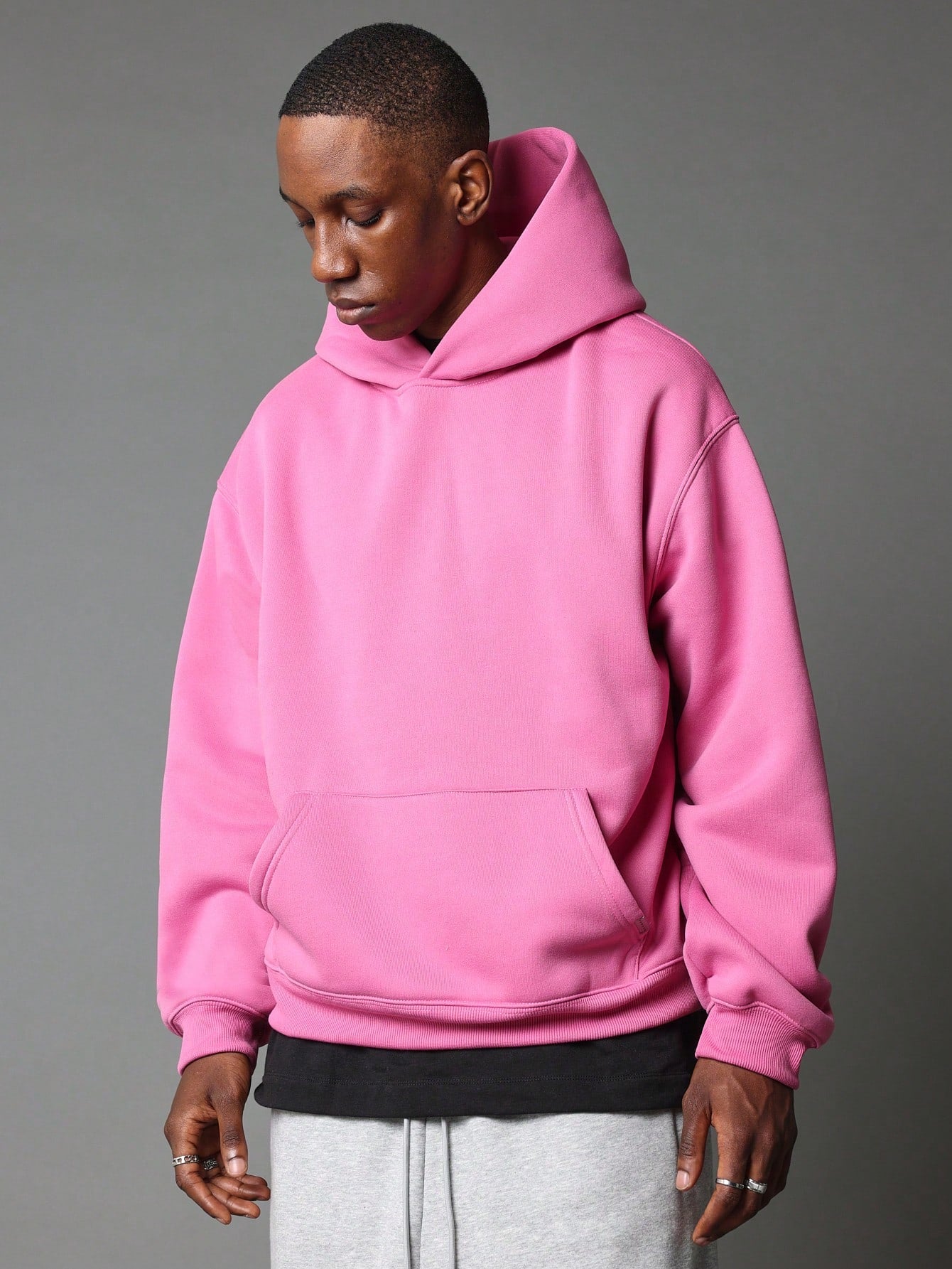 Regular Fit Essential Overhead Hoodie