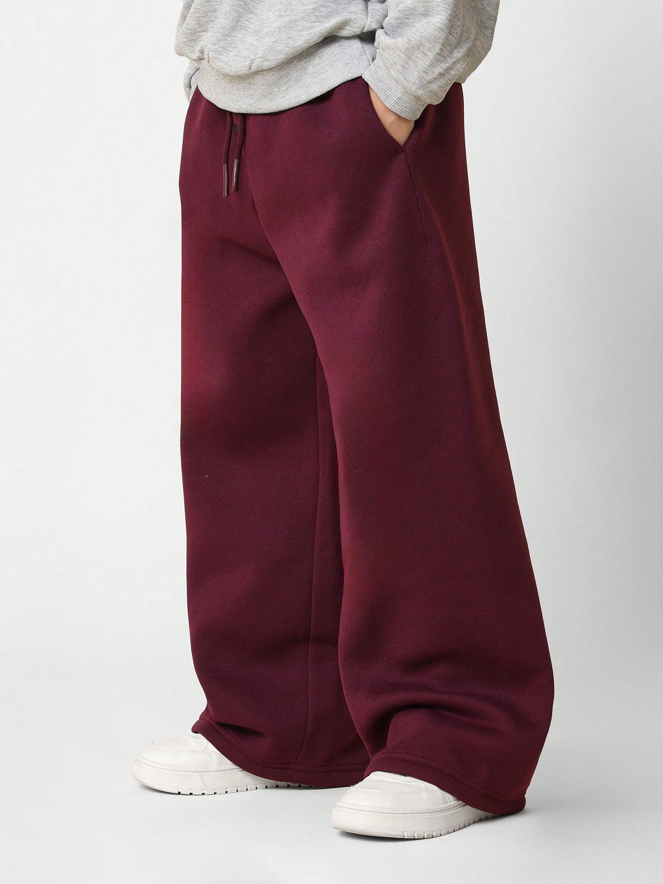 Tween Boys Drop Crotch Baggy Fit Sweatpants