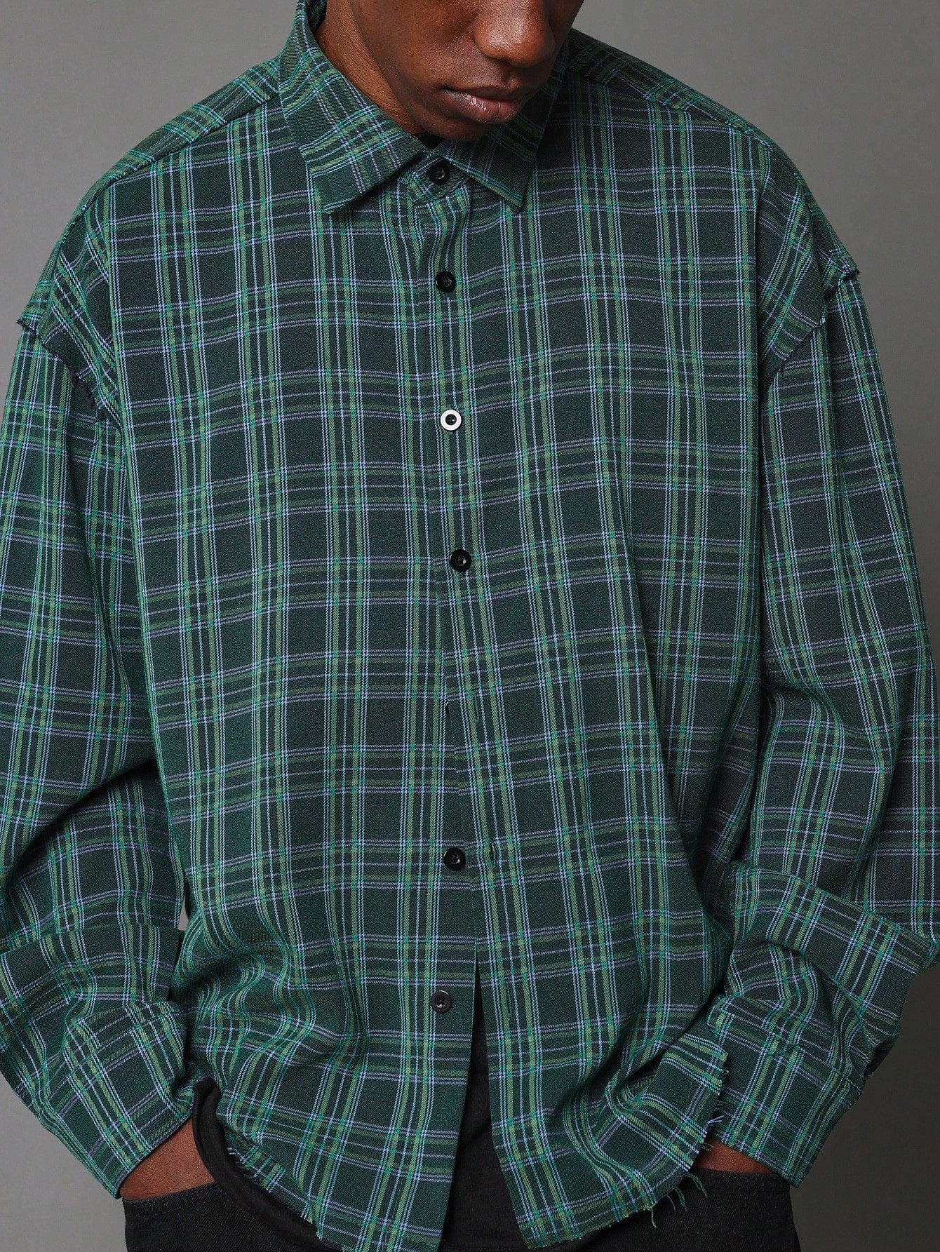 Regular Fit Long Sleeve Checked Shirt