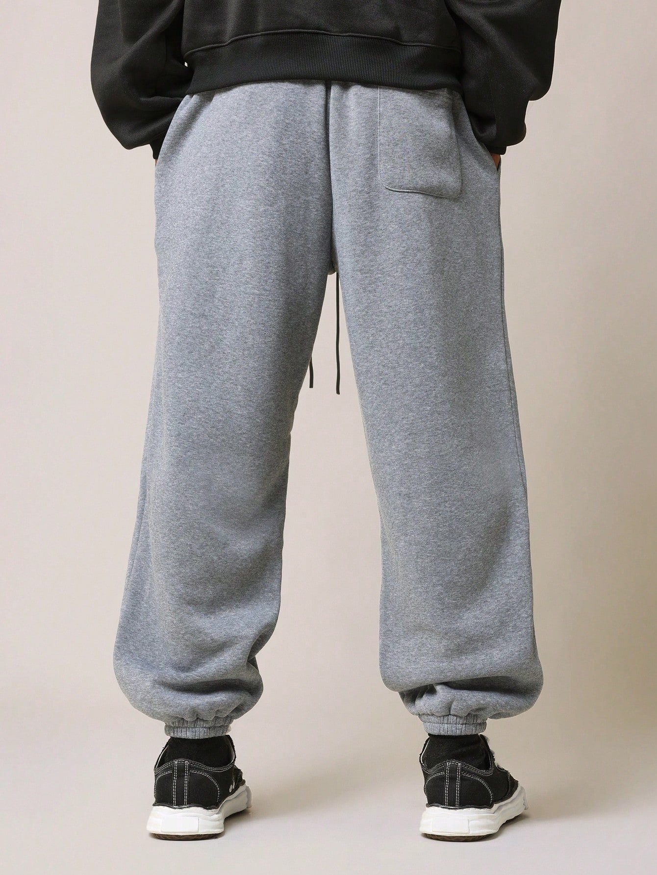 Drop Crotch Stripe Tape Jogger