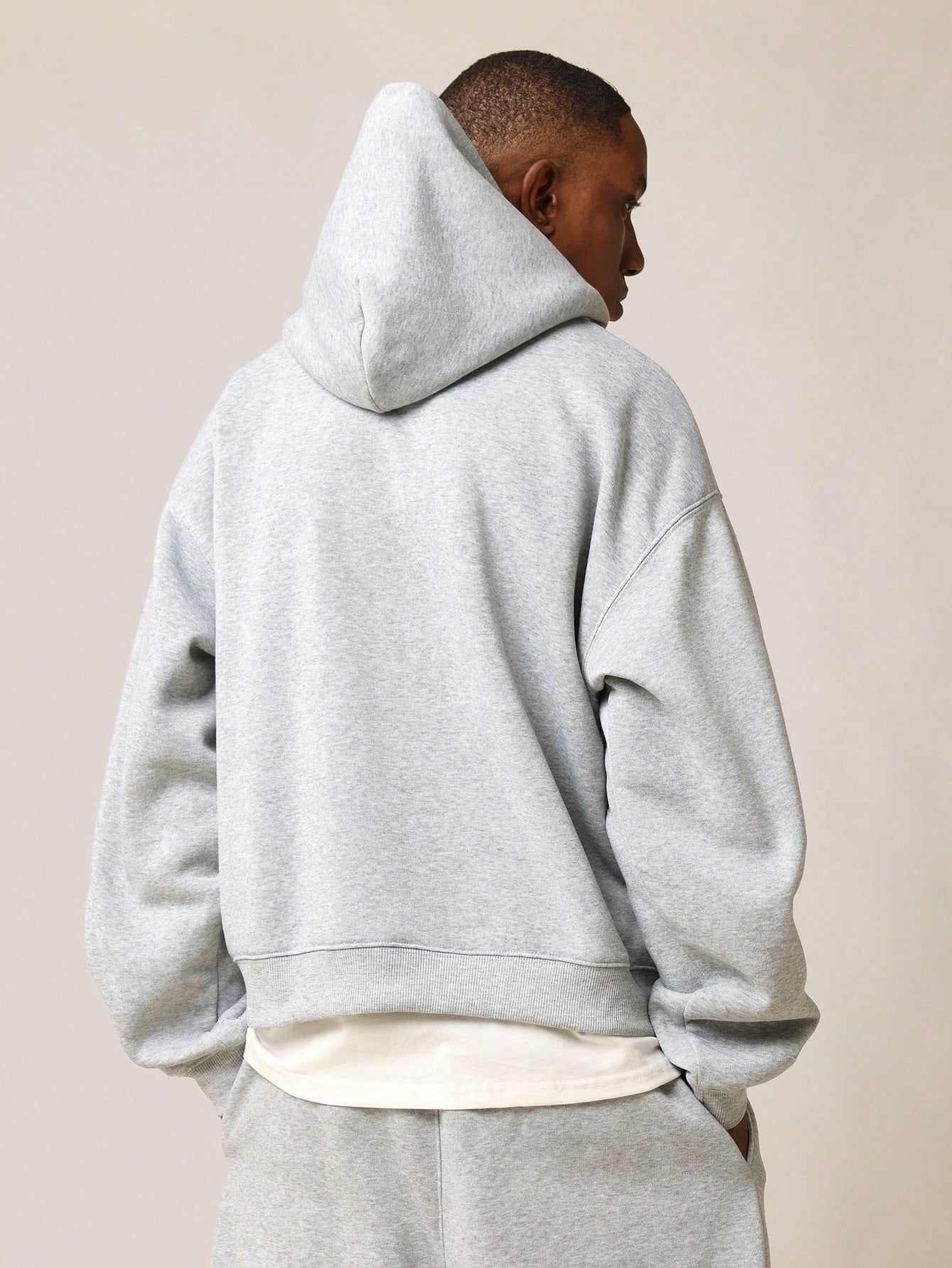 Regular Fit Overhead Essential Hoodie