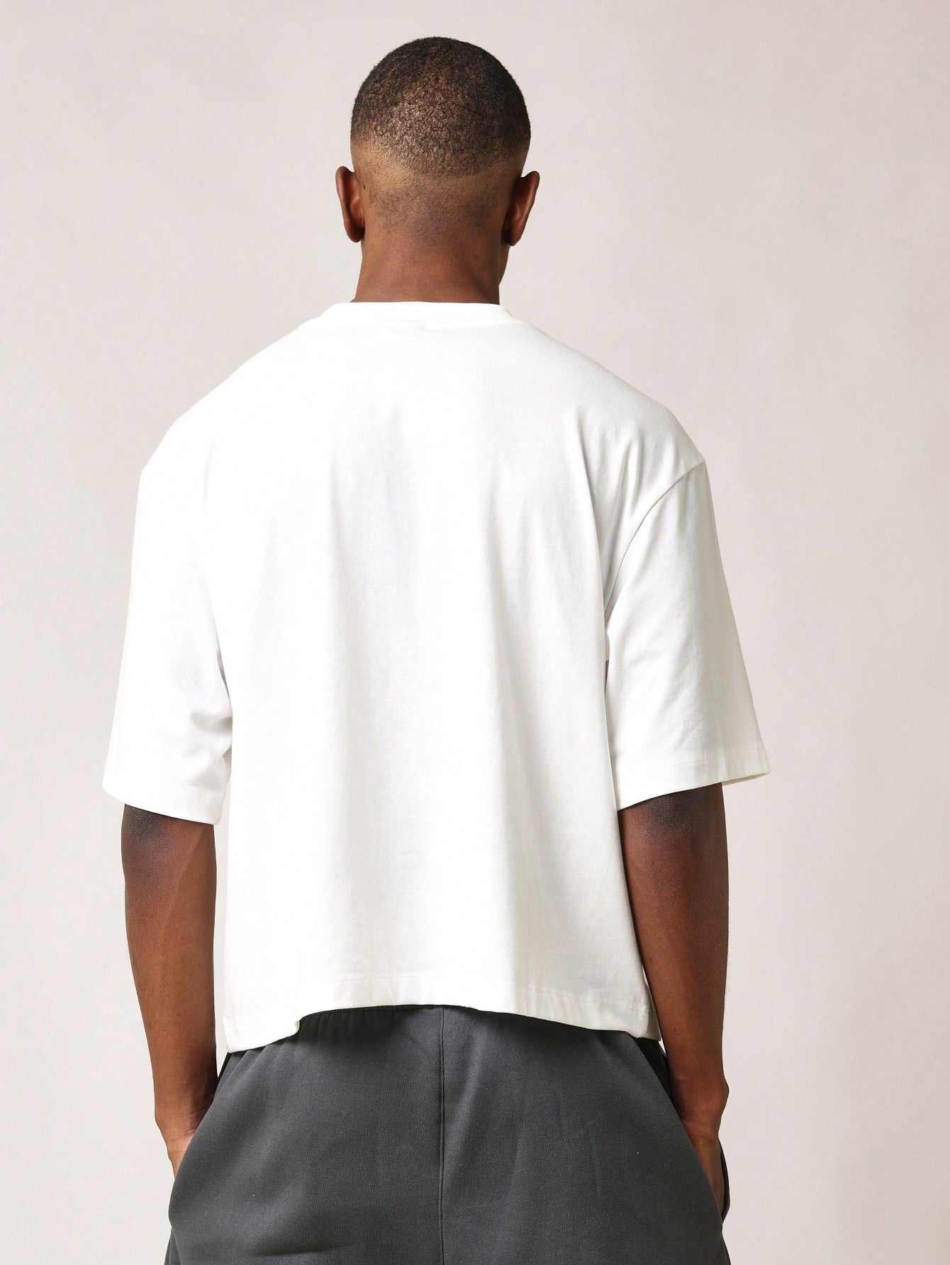 Crop Fit Essential Short Sleeve Tee