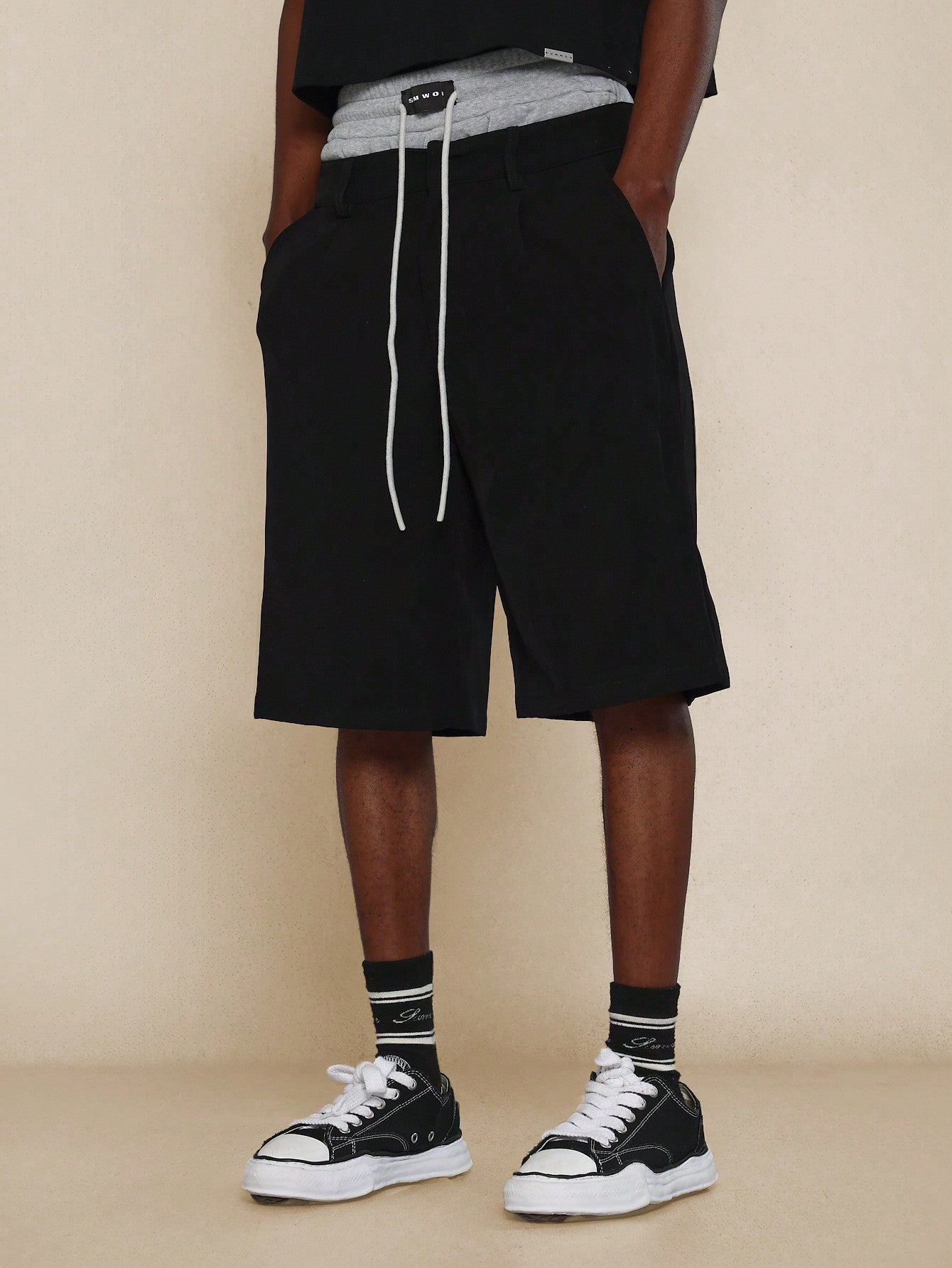 Double Waistband Short