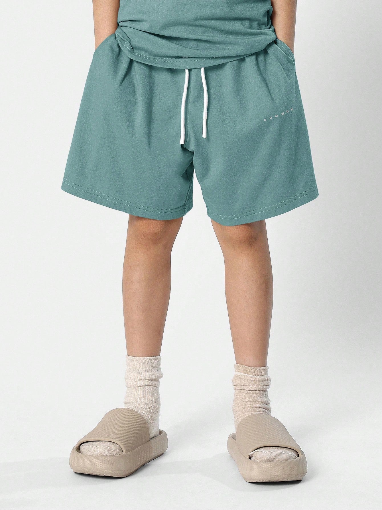 Tween Boys Oversized Fit Tee And Short 2 Piece Set