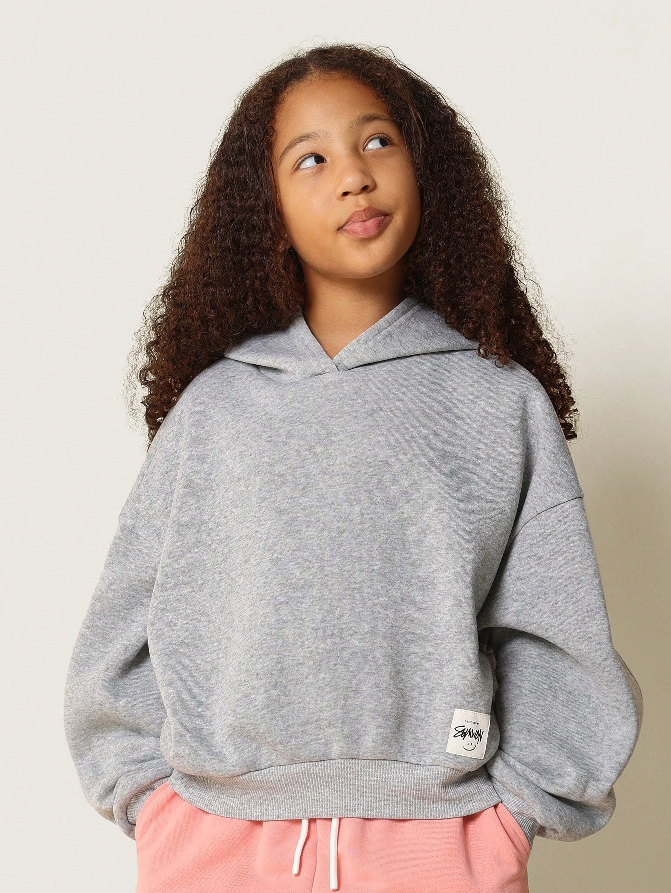 Tween Girls Regular Fit Vintage Overhead Hoodie