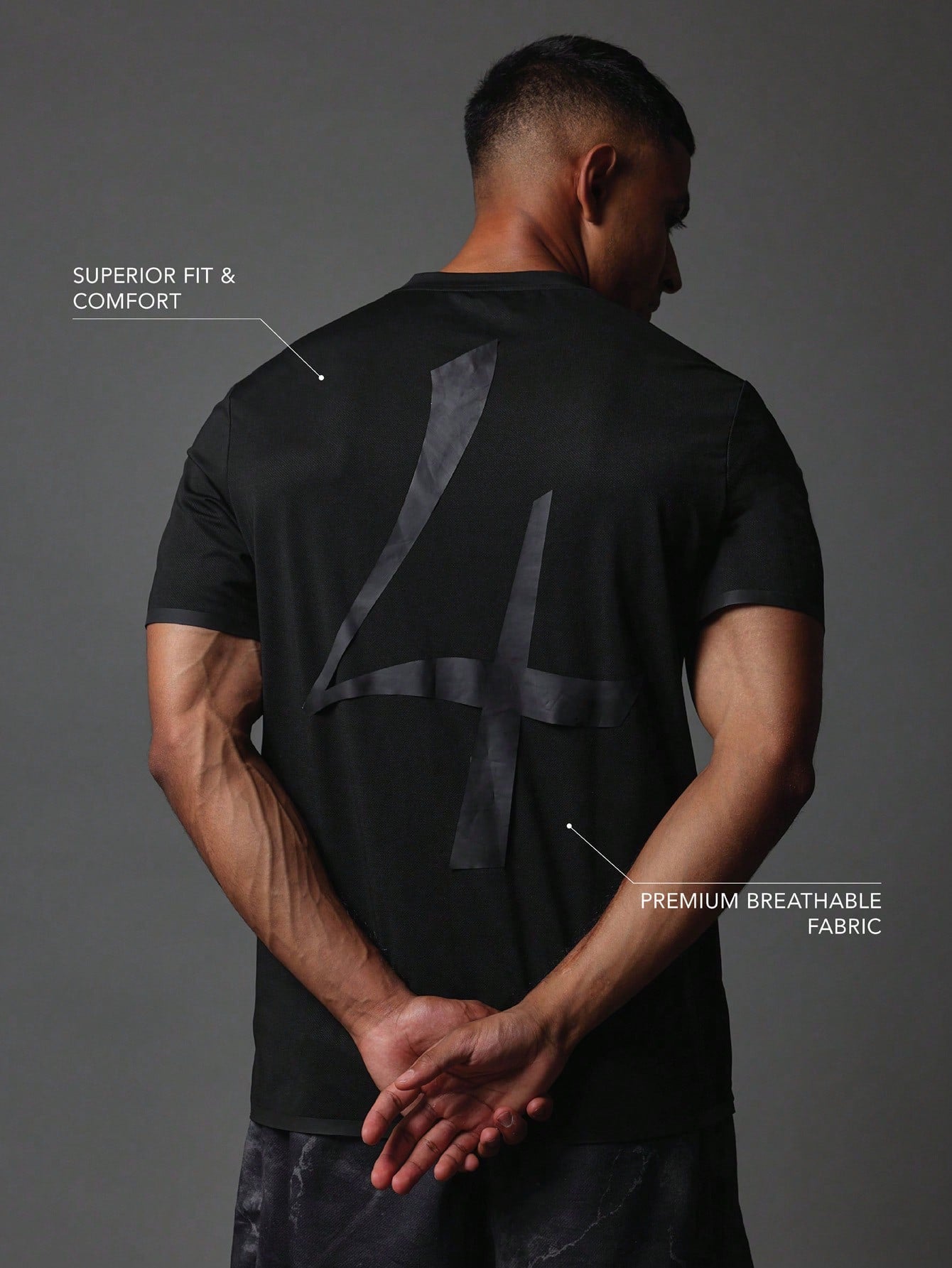 Activewear Superior Fit & Comfort Premium Breathable T-Shirt