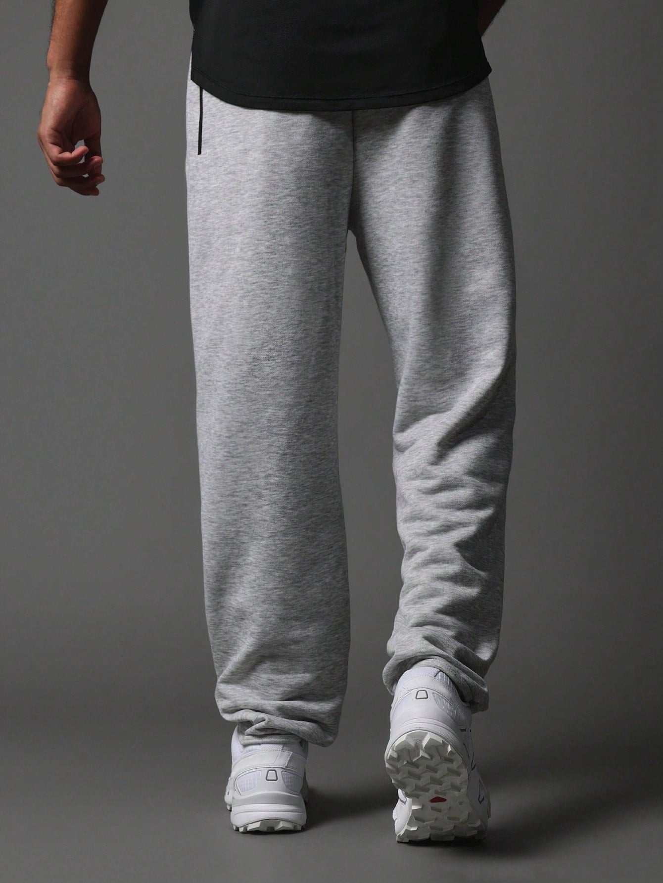 Activewear Comfort Premium Jogger With Reflective Print & Concealed Zip Pockets