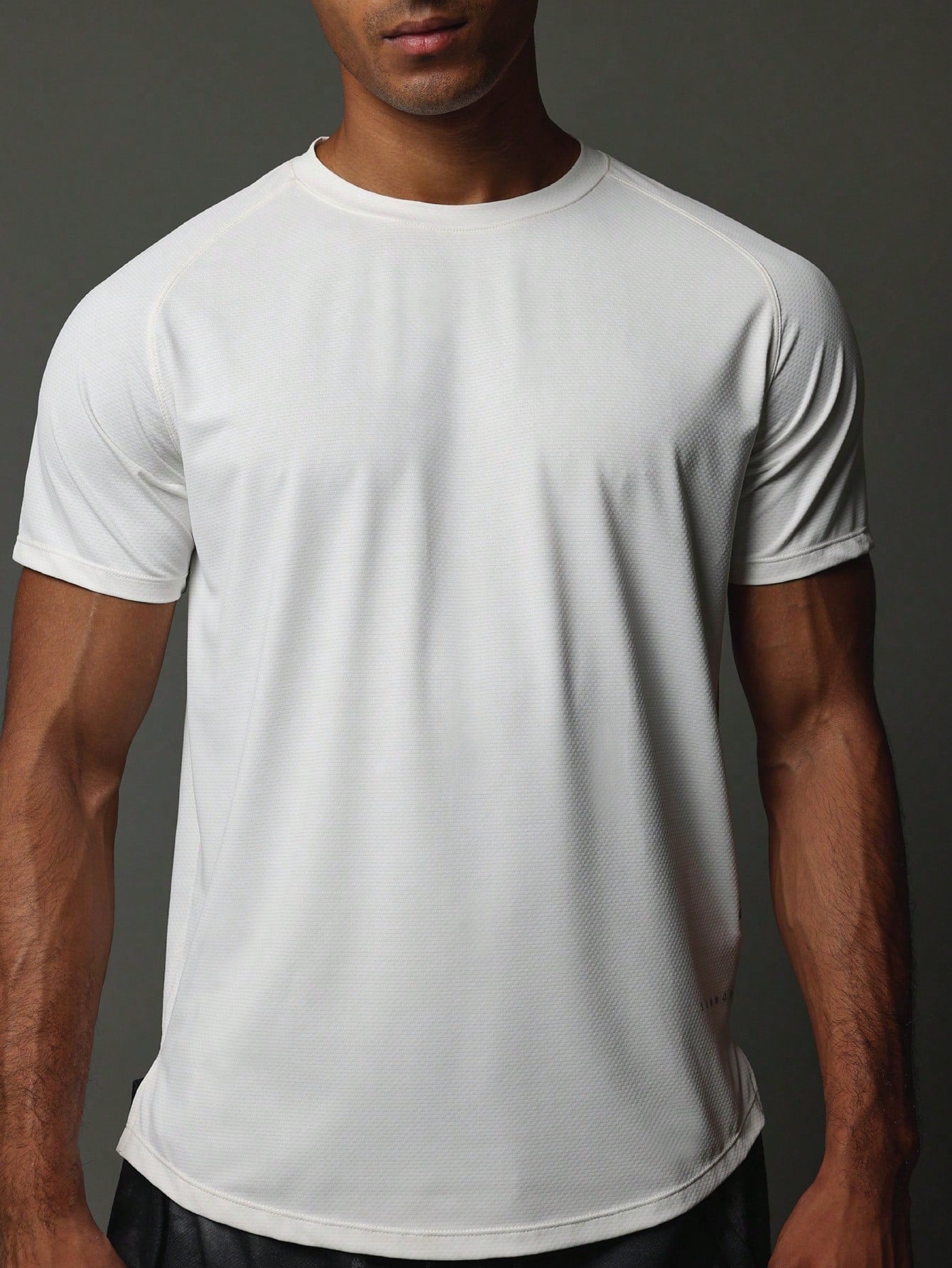 Activewear Superior Fit Premium Breathable T-Shirt With Reflective Print & Reinforce Seam