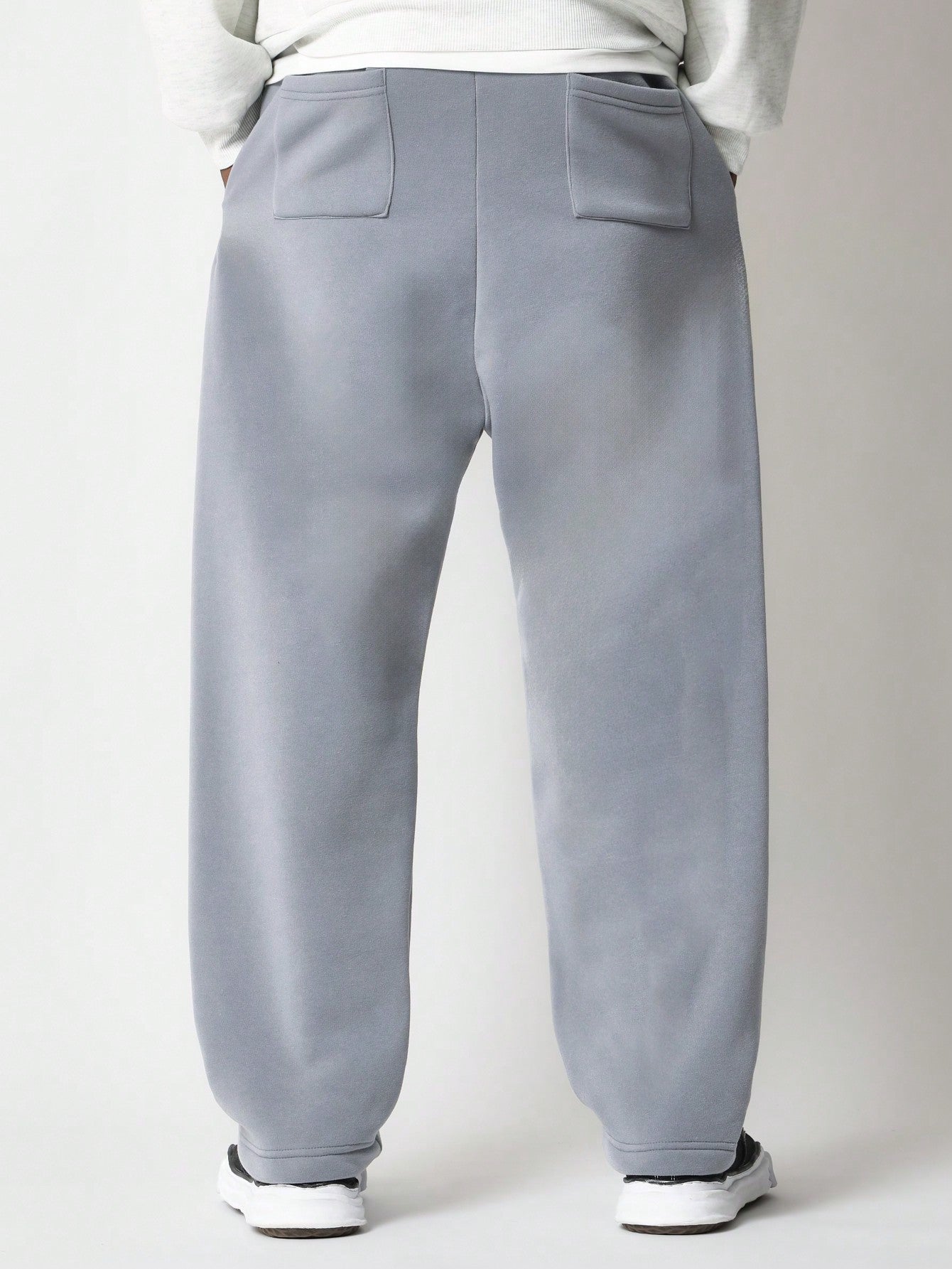 Drop Crotch Jogger With Embossing