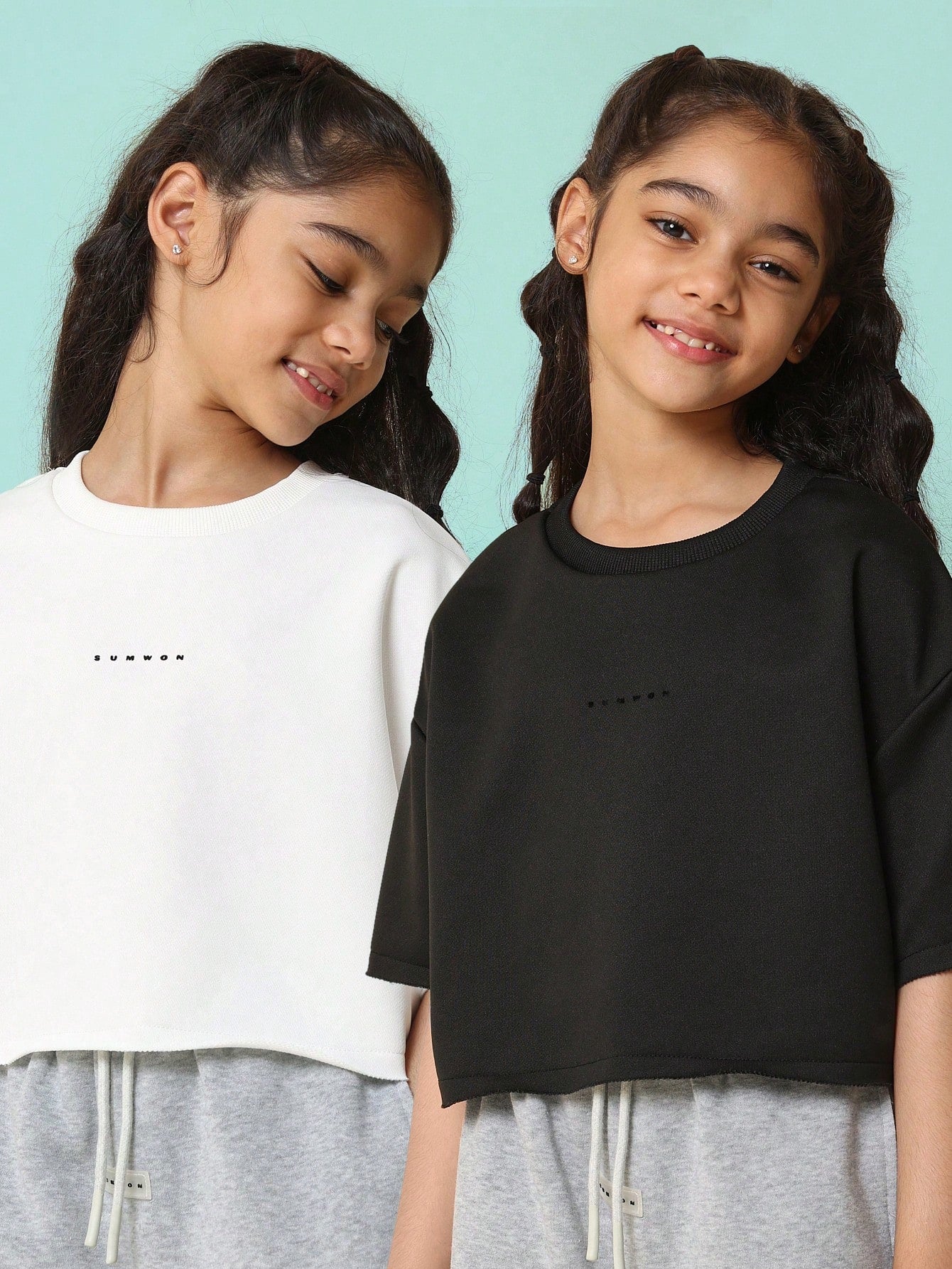 Tween Girls 2 Pack Crop Fit Tee