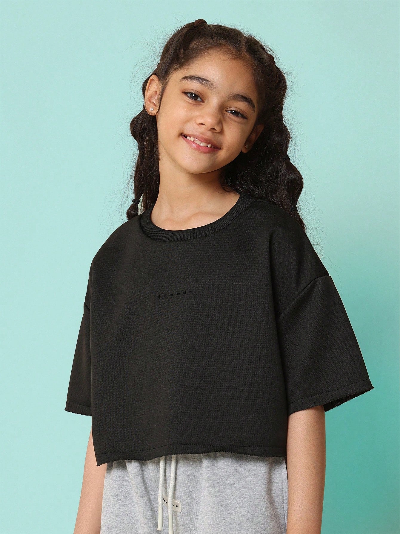 Tween Girls 2 Pack Crop Fit Tee