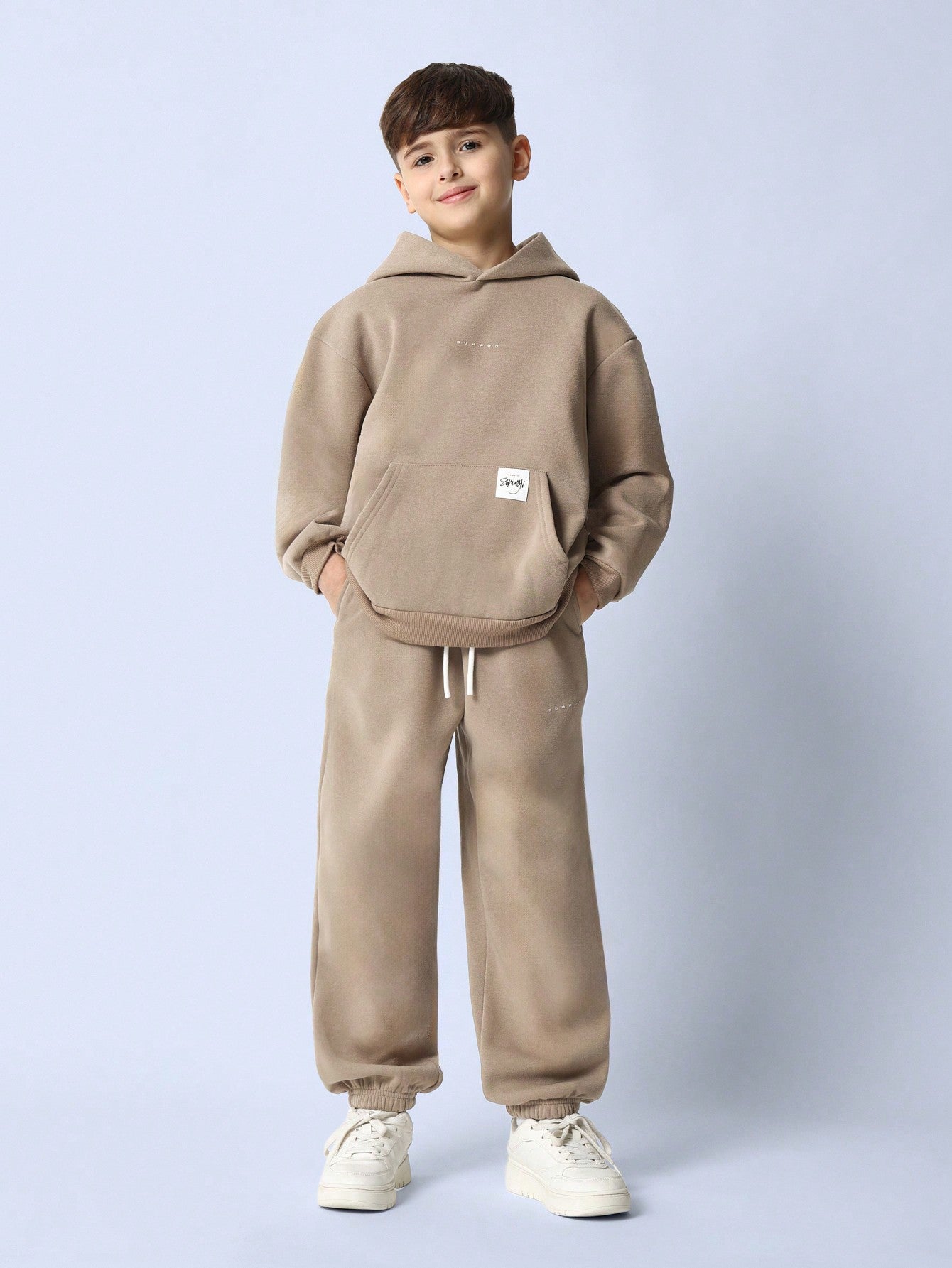 Tween Boys Overhead Hoodie And Joggers 2 Piece Set